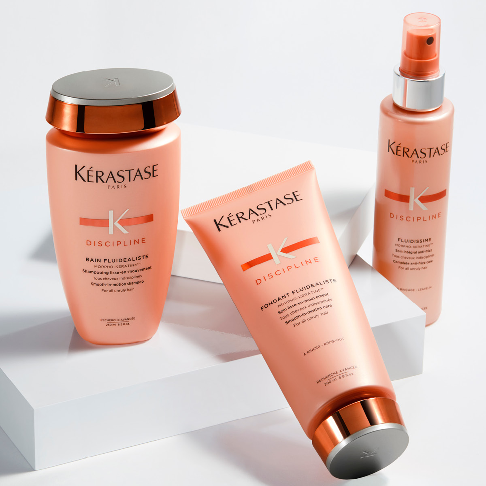 Kerastase Discipline Bain Fluidealiste Kolay Şekillendirme Sağlayan ve Elektriklenme Karşıtı Şampuan 250 ml – İpeksi dokunuş ve parlaklık sağlayan, elektriklenmeye karşı etkili günlük şampuan.