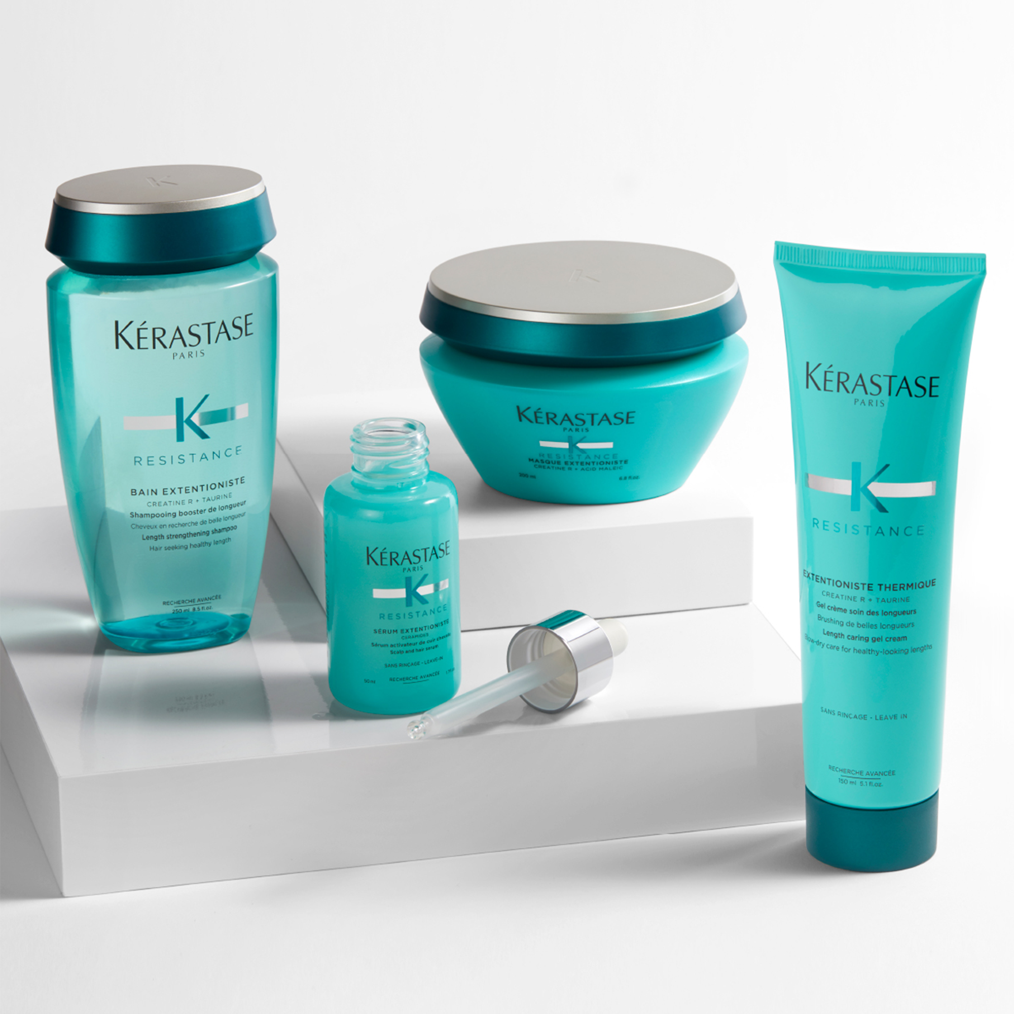 Kerastase Resistance Extentioniste Masque Extentioniste Daha Uzun ve Güçlü Saçlar için Onarıcı Maske 200 ml - Saç uzamasını destekleyen formülüyle uzun ve güçlü saçlar için ideal bakım çözümü