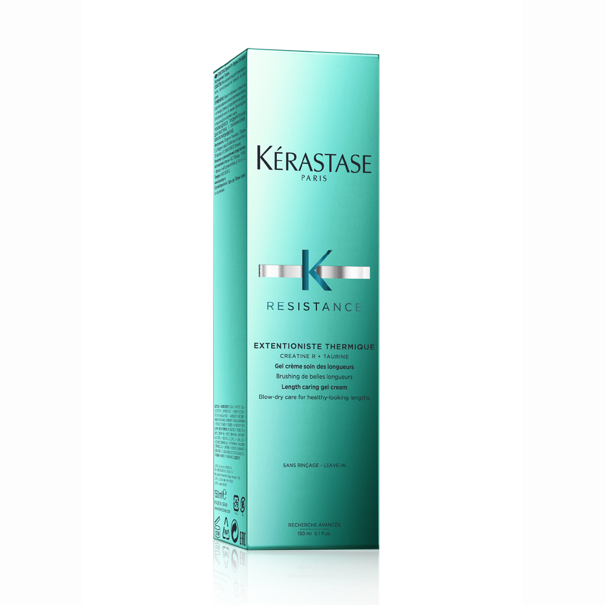 Kerastase Resistance Extentioniste Thermique Uzun Saçlar için Isıya Karşı Koruyucu Bakım Kremi 150 ml - Uzun saçlar için ısıya karşı koruma sağlayan, saçı besleyip onaran etkili bakım kremi