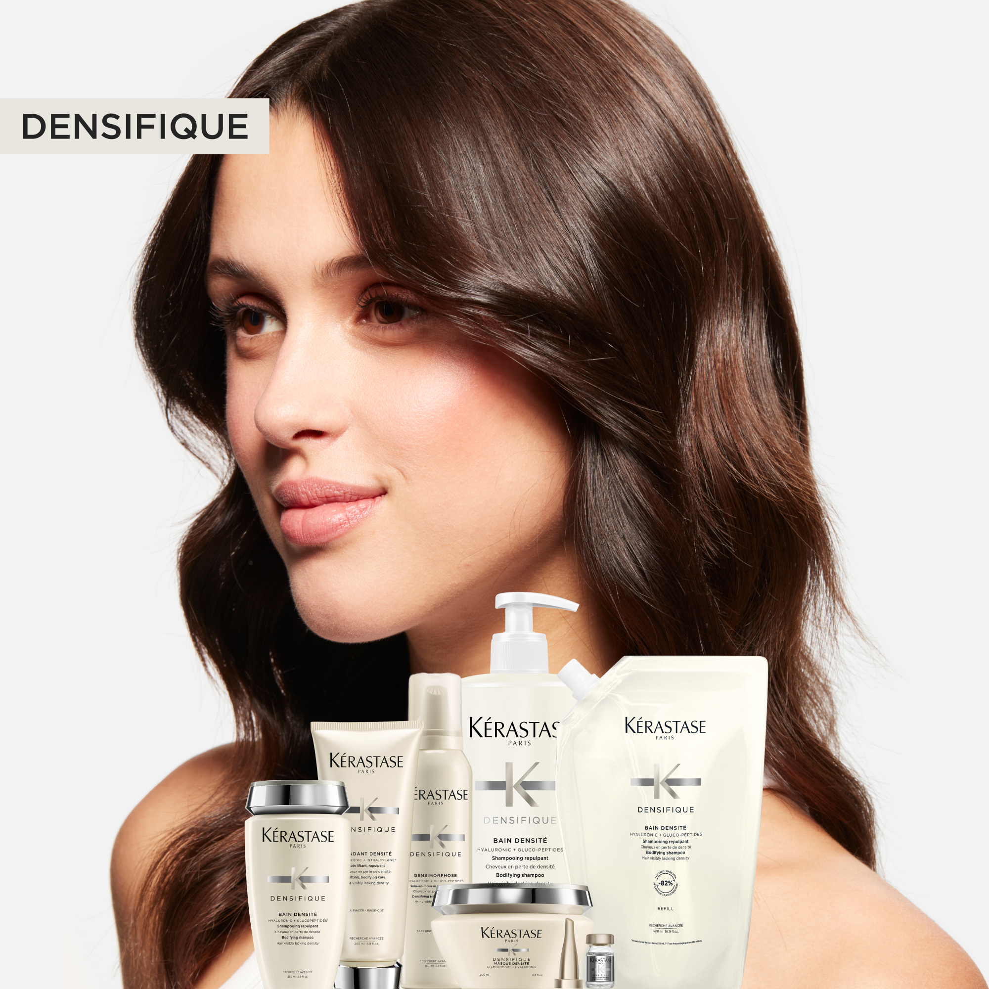 Kérastase Densifique Bain Densite Yoğunluk Kazandıran Şampuan 500 ml - Saçın doğal yapısını güçlendirerek, dolgun görünmesine yardımcı olur.