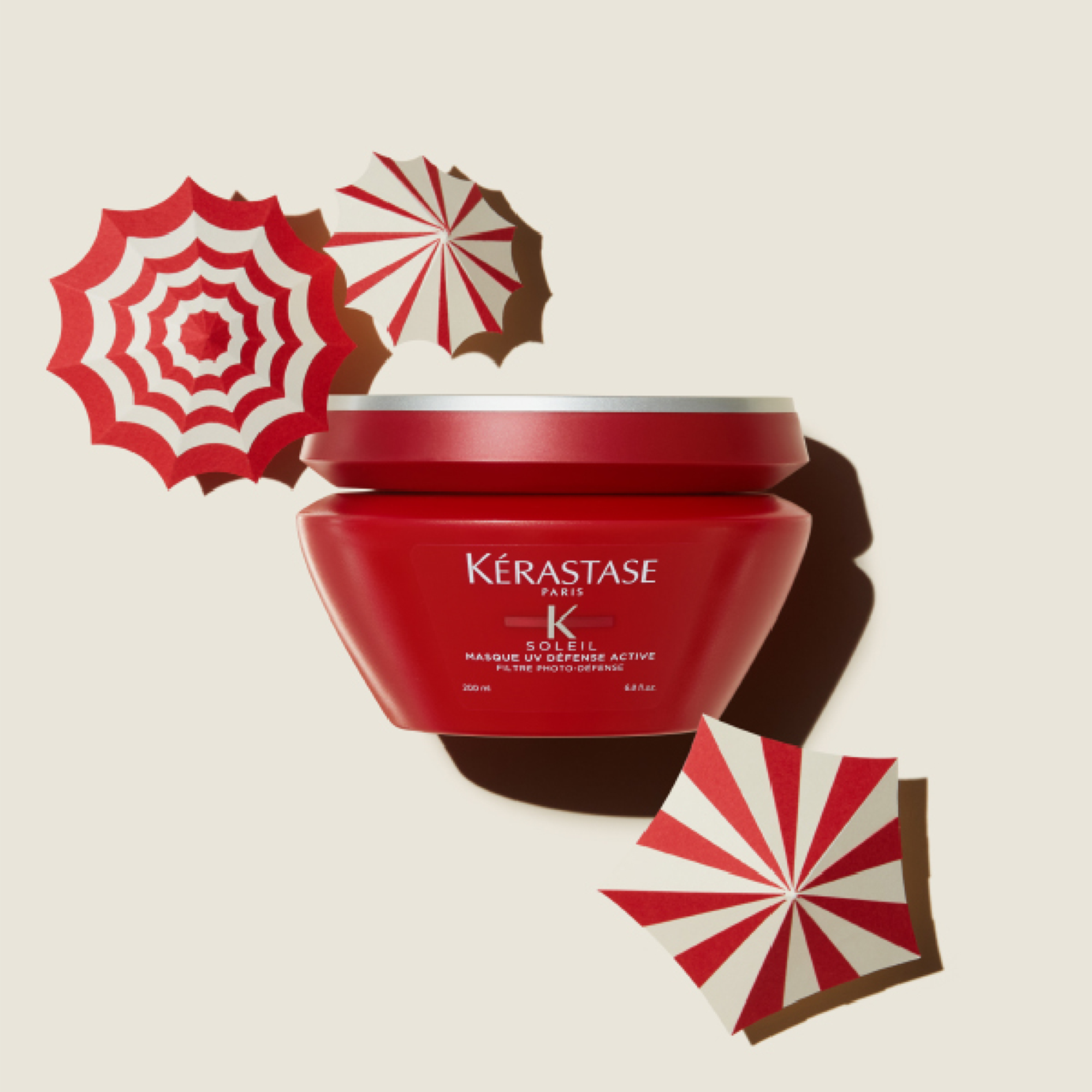 Kerastase Soleil Masque UV Defense Active Güneşten Koruyan Saç Maskesi 200 ml - Güneşten zarar görmüş saçları besleyip nemlendirerek, doğal parlaklık kazandıran bakım maskesi