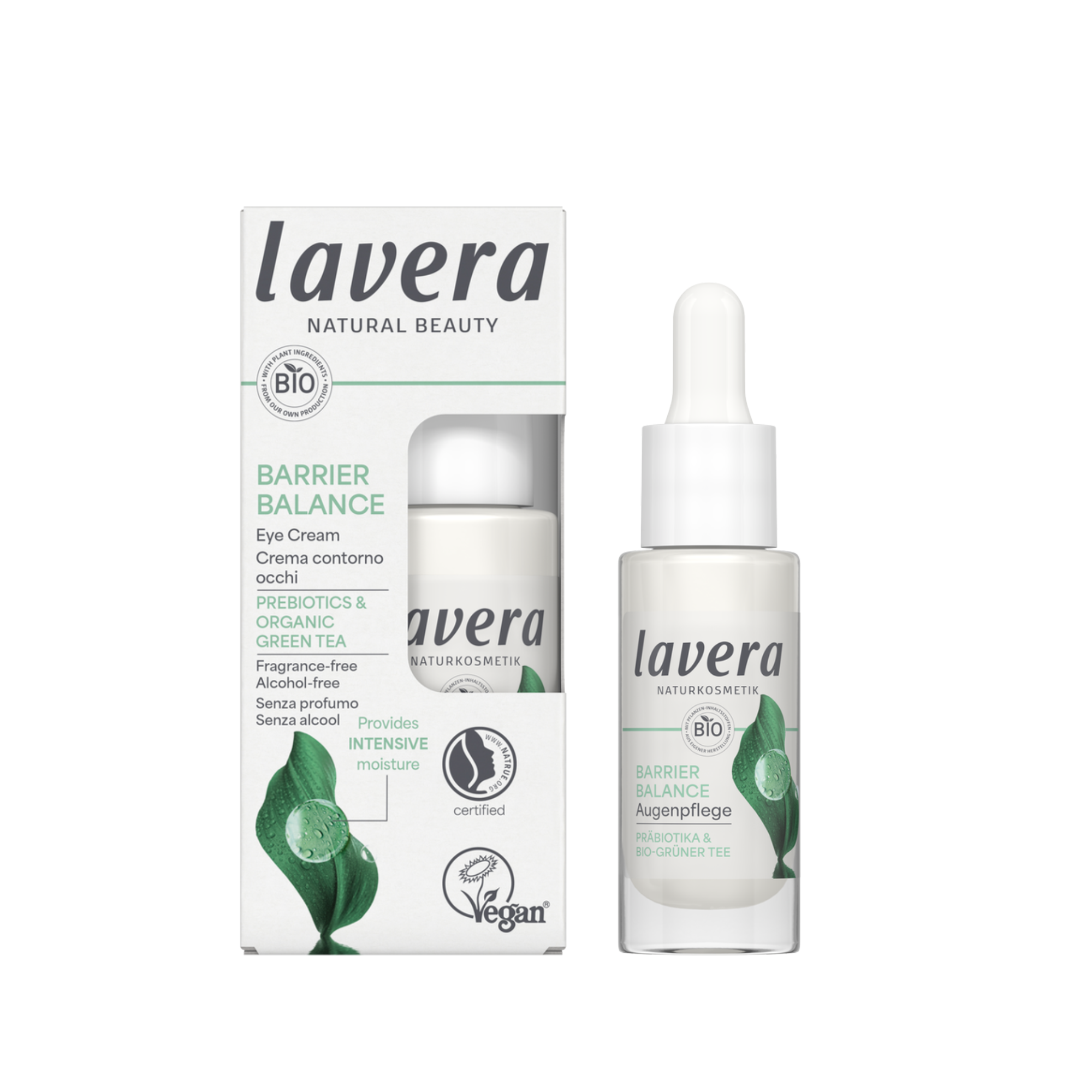 Lavera Barrier Balance Göz Çevresi Bakım Kremi 15 ml - Göz çevresindeki hassas cildi nemlendirir, dinlendirici bir etki sağlar.