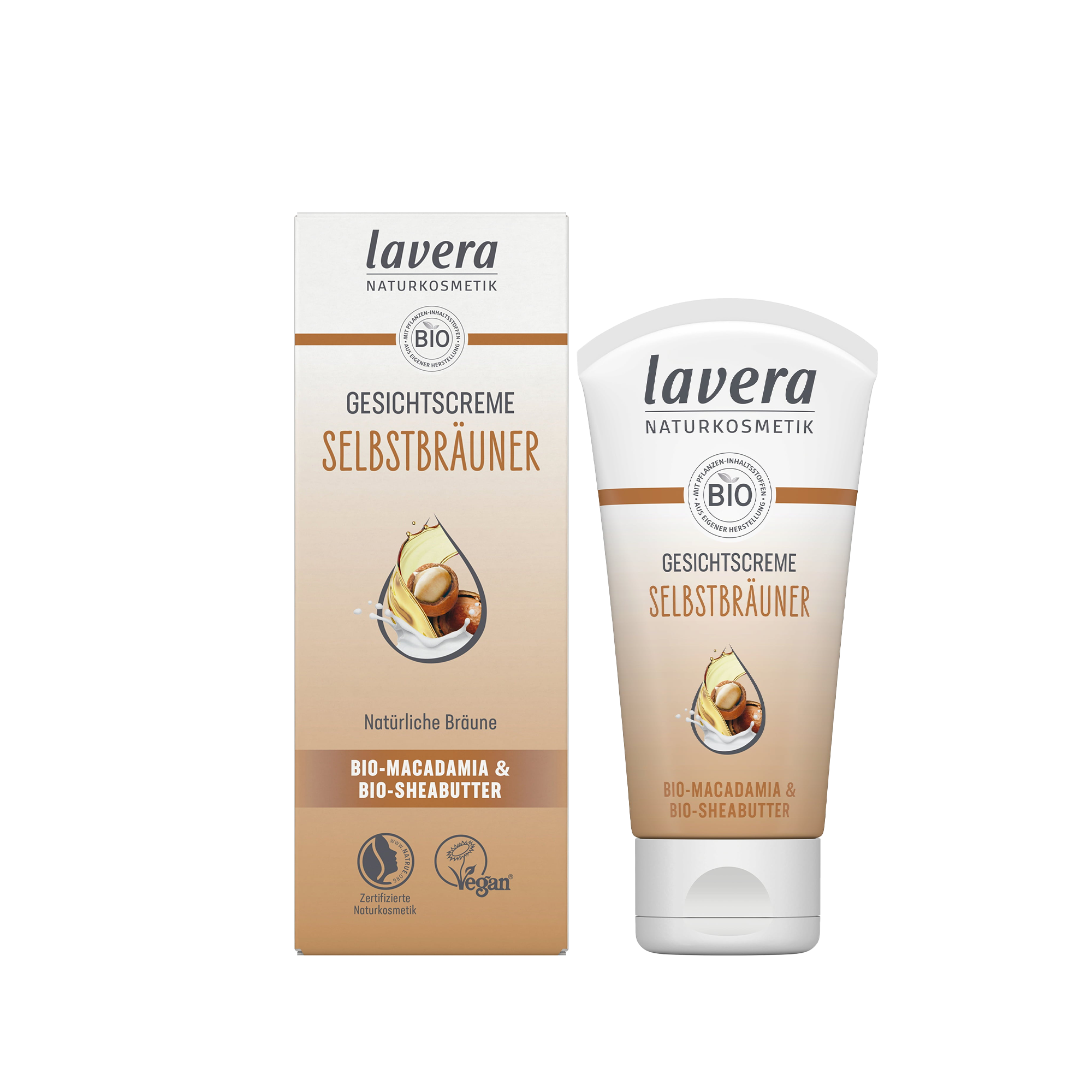 Lavera Self-Tanning Cream Güneşsiz Bronzlaştırıcı Krem 50 ml - Güneş ışınları olmadan doğal bronzluk sağlar.