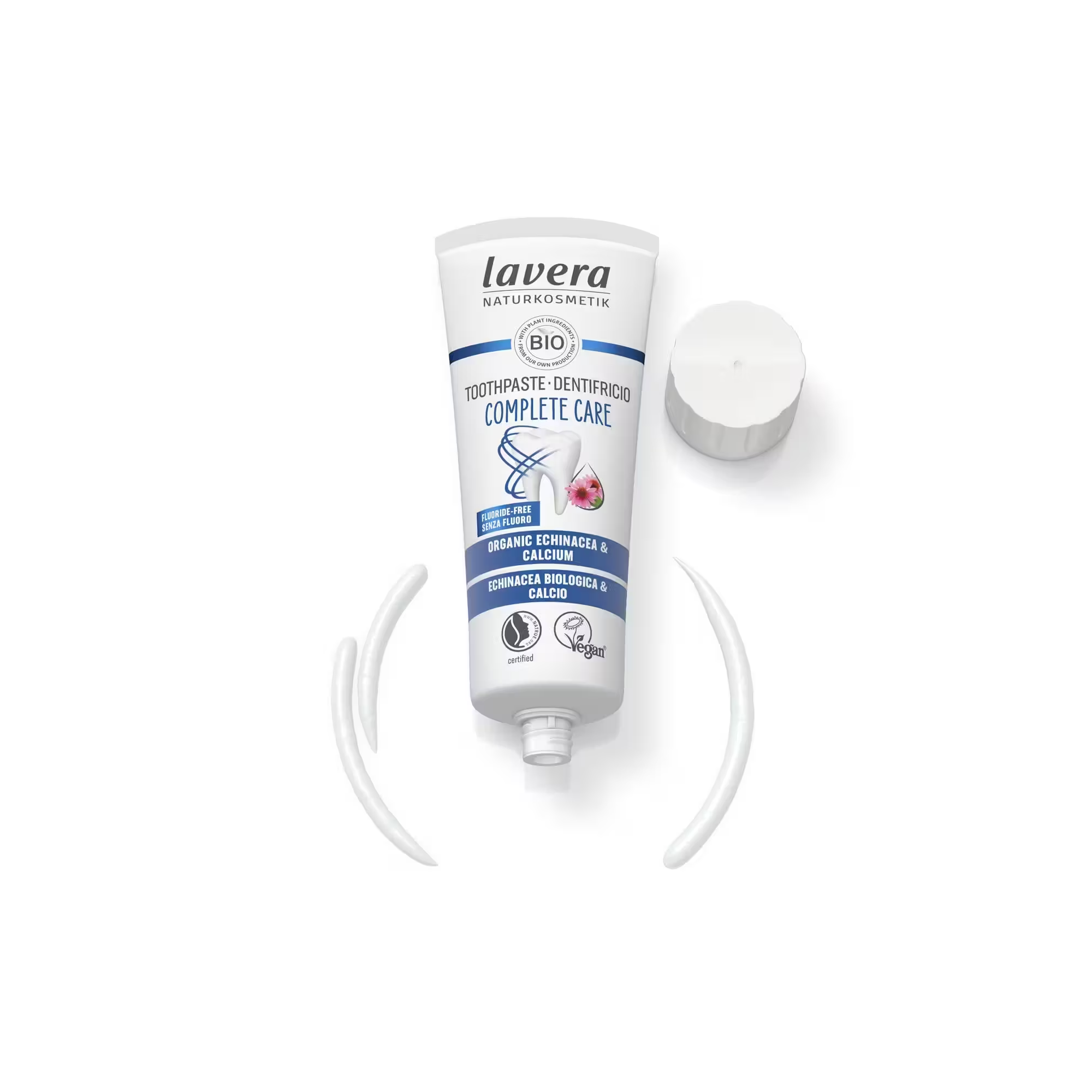Lavera Complete Care Florür İçermeyen Diş Macunu 20 ml - Doğal içeriklerle diş bakımını sağlar, florürsüzdür.