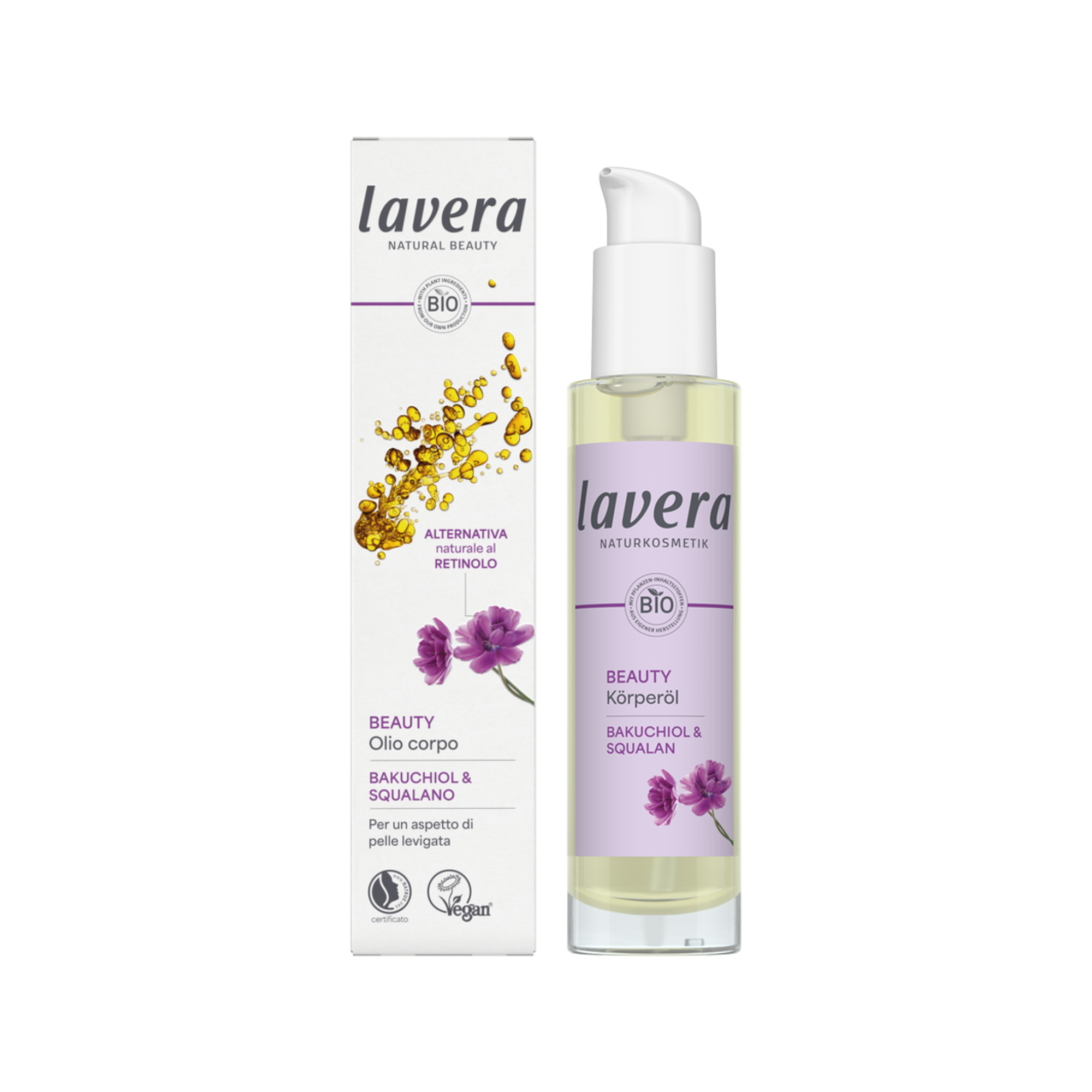 Lavera Beauty Vücut Yağı 100 ml - Cildi nemlendirir, yumuşatır ve doğal bir parlaklık kazandırır.