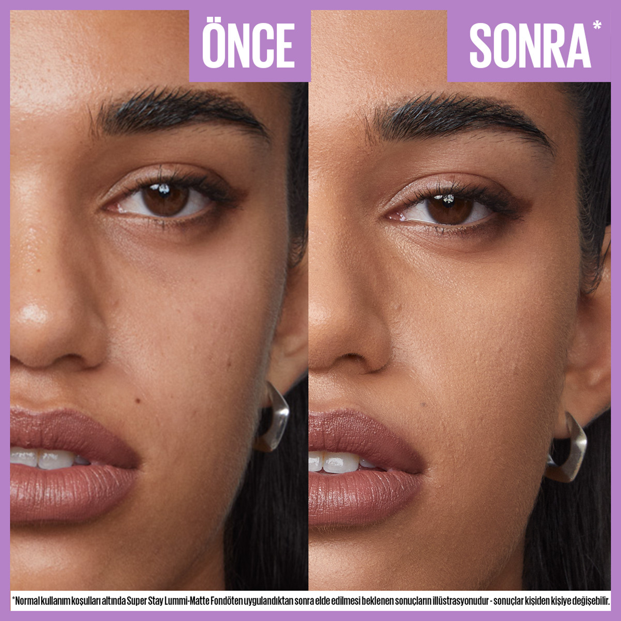 Maybelline New York Super Stay Lumi Matte Fondöten 132 - Yüksek kapatıcılığı ile kusursuz bir cilt görünümü yaratır.