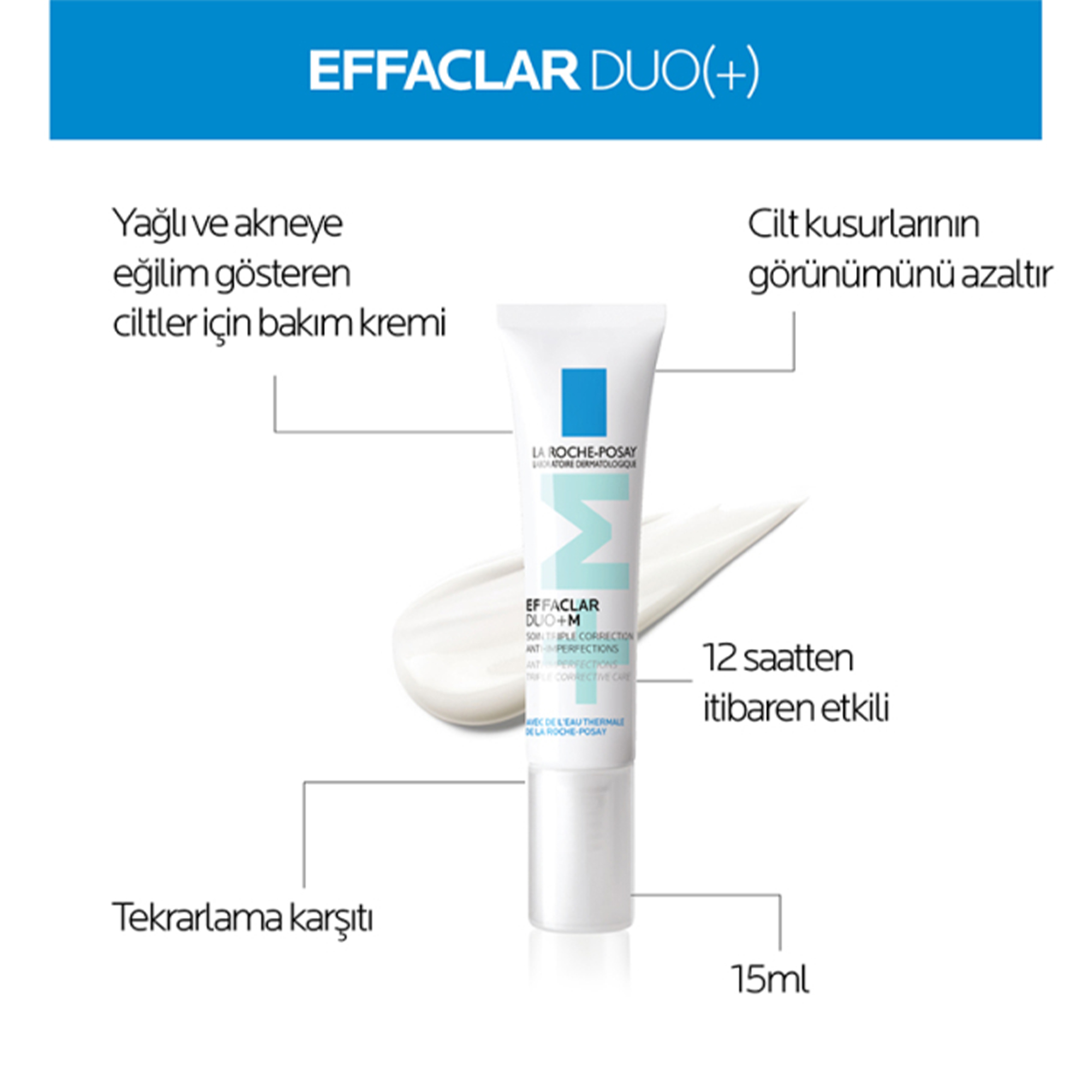 La Roche Posay Effaclar Tanışma Kiti - Gözenekleri arındıran, cildi yatıştıran ve sebum dengesini düzenlemeye yardımcı bakım kiti