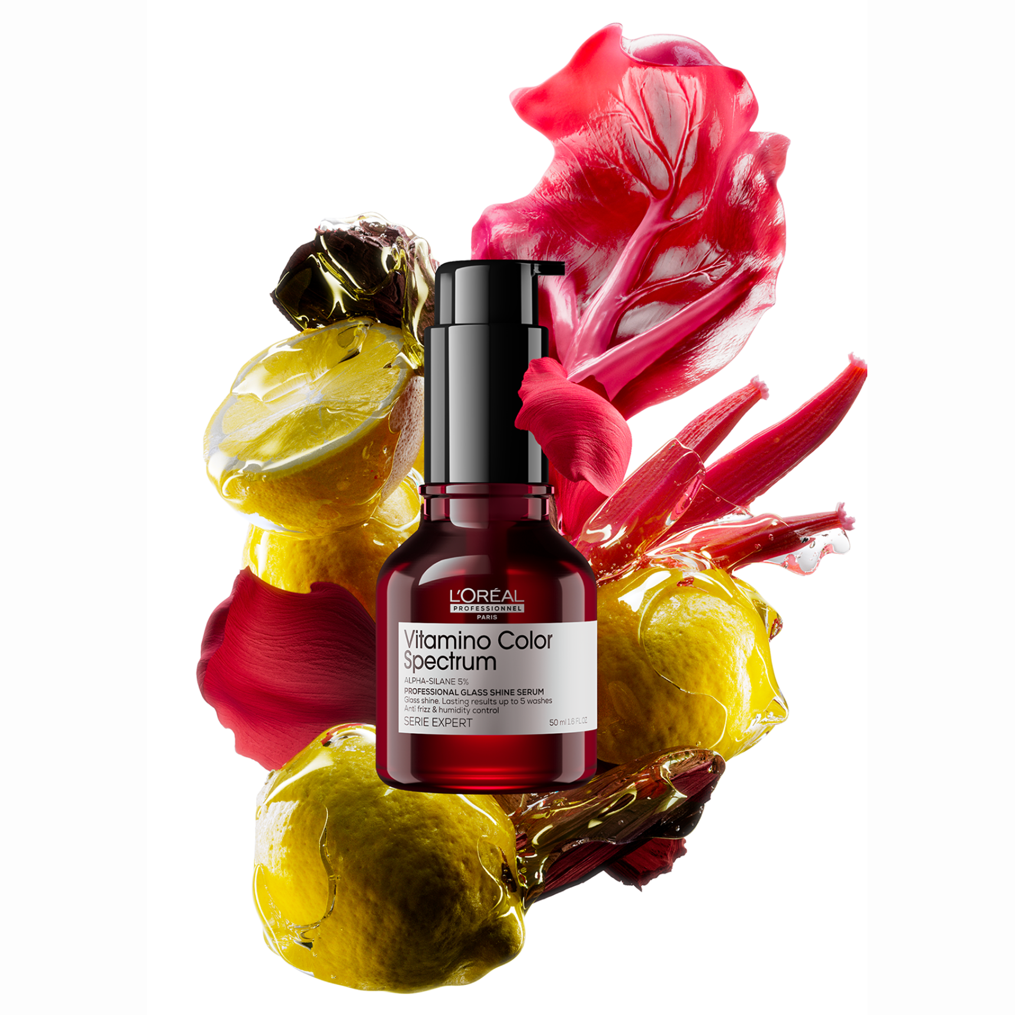 Loreal Professionnel Paris Serie Expert Vitamino Color Spectrum Cam Parlaklığı Görünümü Kazandıran Serum 50 ml - Saçın yumuşak ve ipeksi bir hisle daha parlak olmasını sağlar.