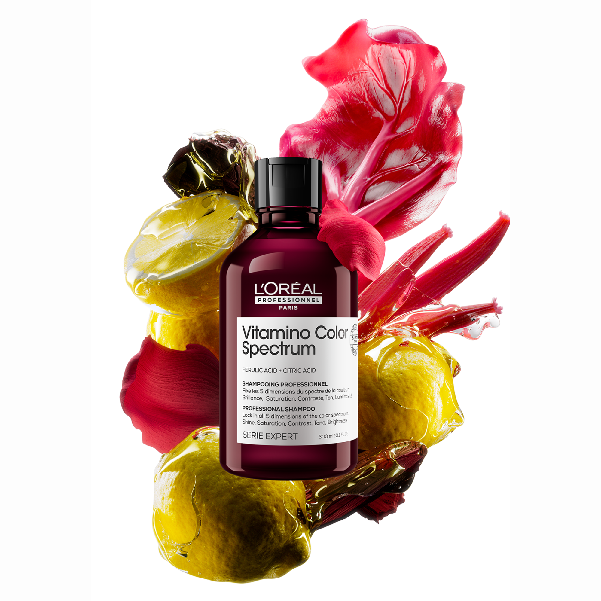 Loreal Professionnel Paris Serie Expert Vitamino Color Spectrum Boyalı Saçlar İçin Solma Karşıtı Şampuan 300 ml - Saçın doğal parlaklığını artırır, renk solmasını engeller.