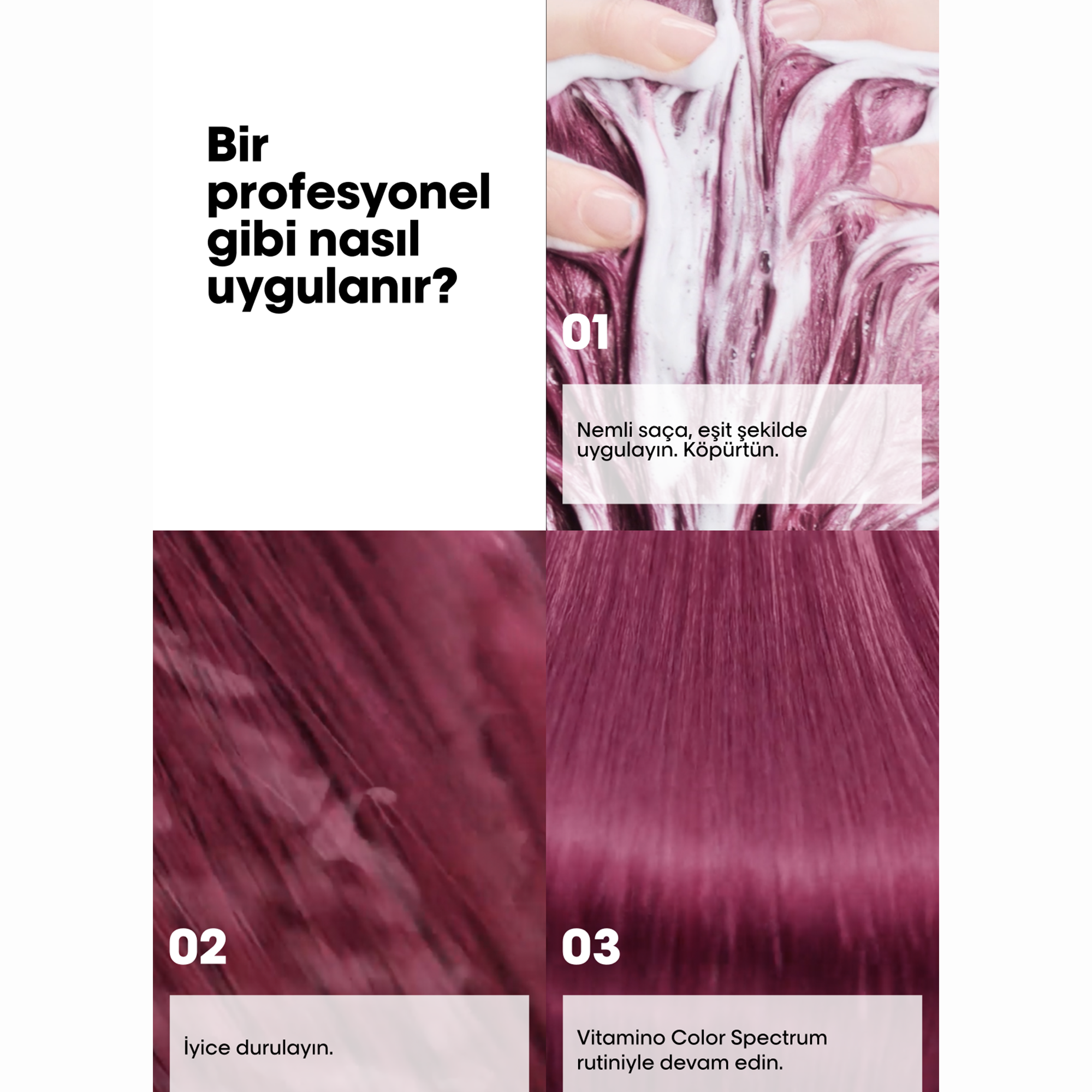 Loreal Professionnel Paris Serie Expert Vitamino Color Spectrum Boyalı Saçlar İçin Solma Karşıtı Şampuan 300 ml - Boyalı saçların sağlıklı görünmesini sağlar ve saçın rengini taze tutar.