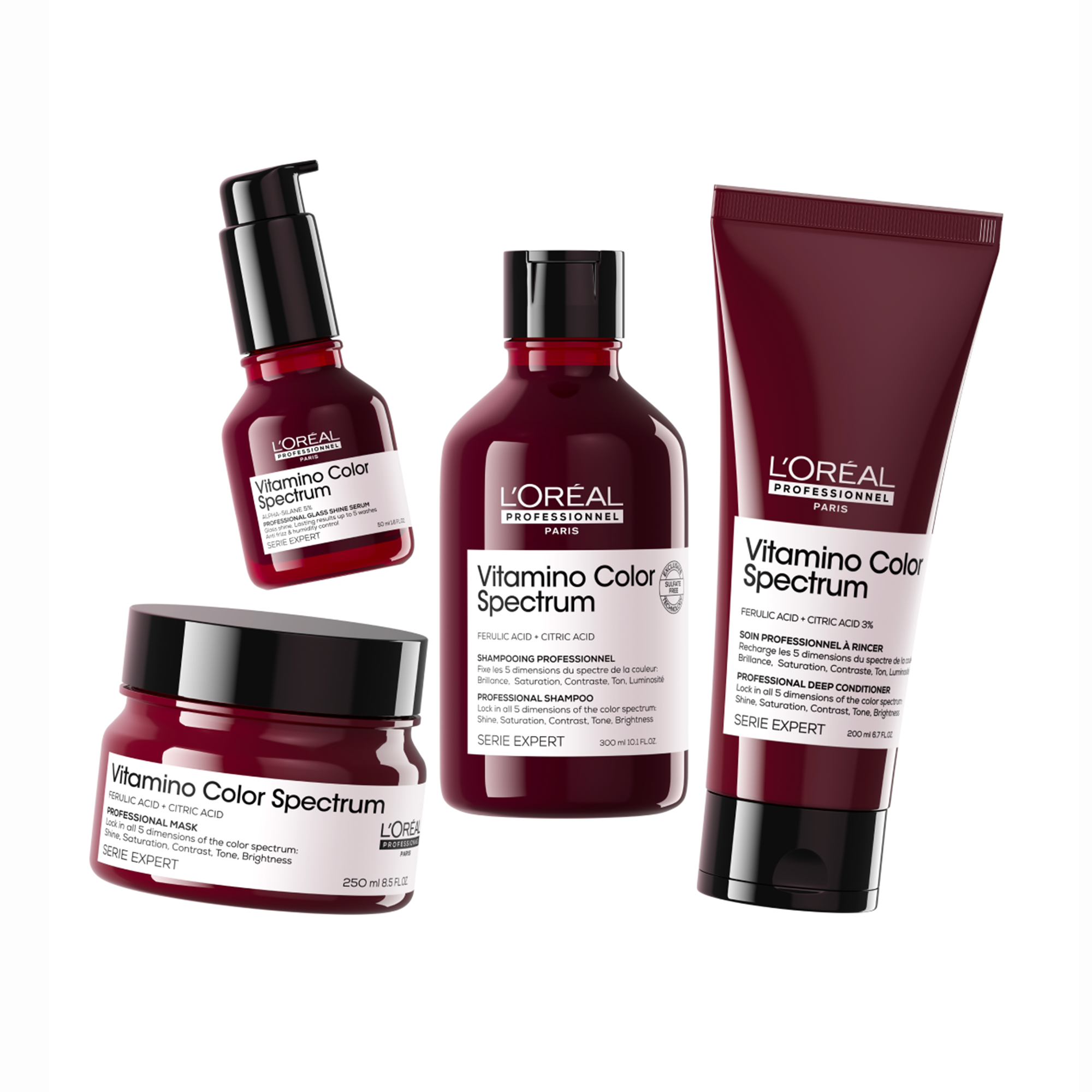 Loreal Professionnel Paris Serie Expert Vitamino Color Spectrum Boyalı Saçlar İçin Parlaklık Kazandıran Saç Kremi 200 ml - Parlaklık kazandırıcı etkisiyle, boyalı saçları daha sağlıklı ve canlı tutar