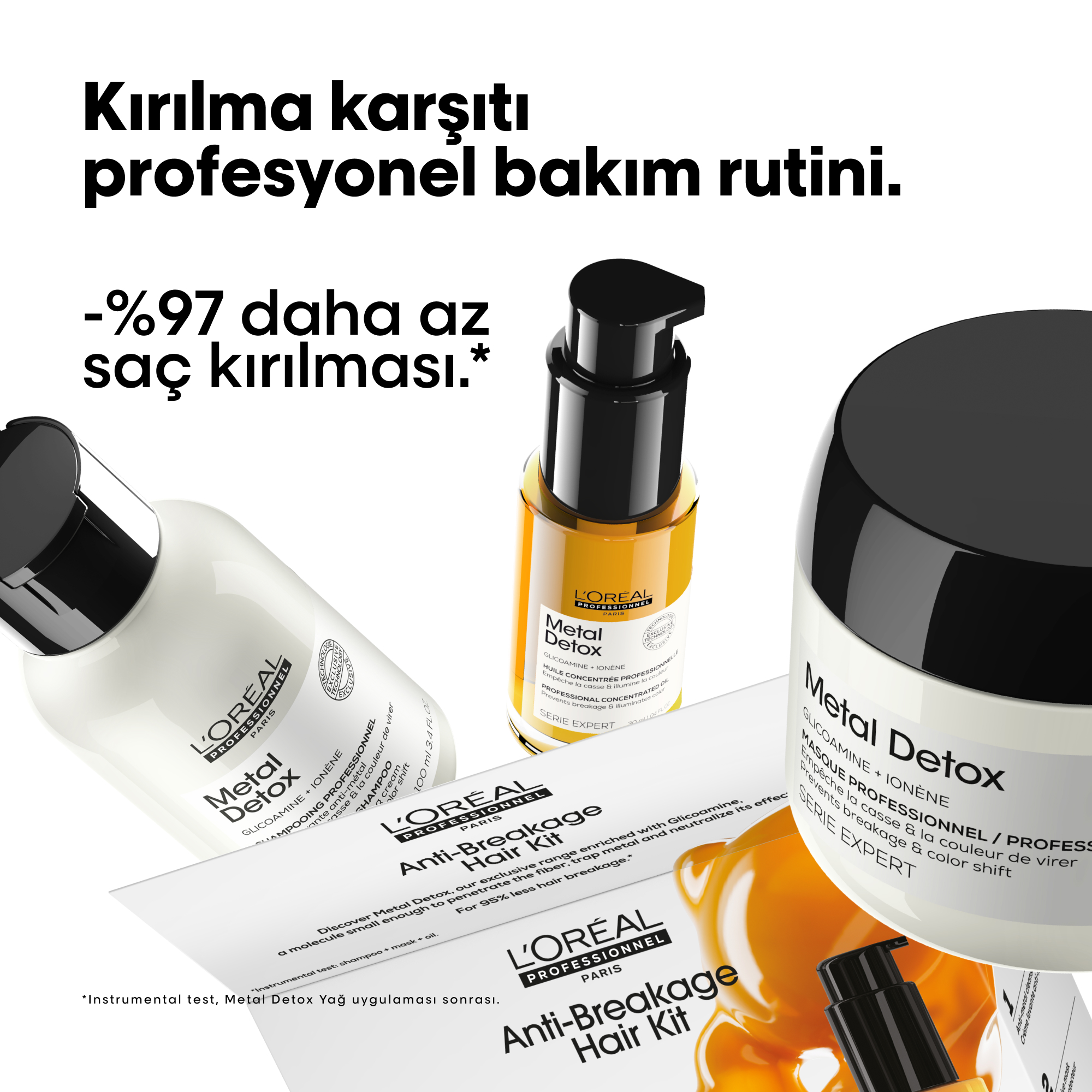 Loreal Professionnel Paris Serie Expert Metal Detox Mini Trio Kit