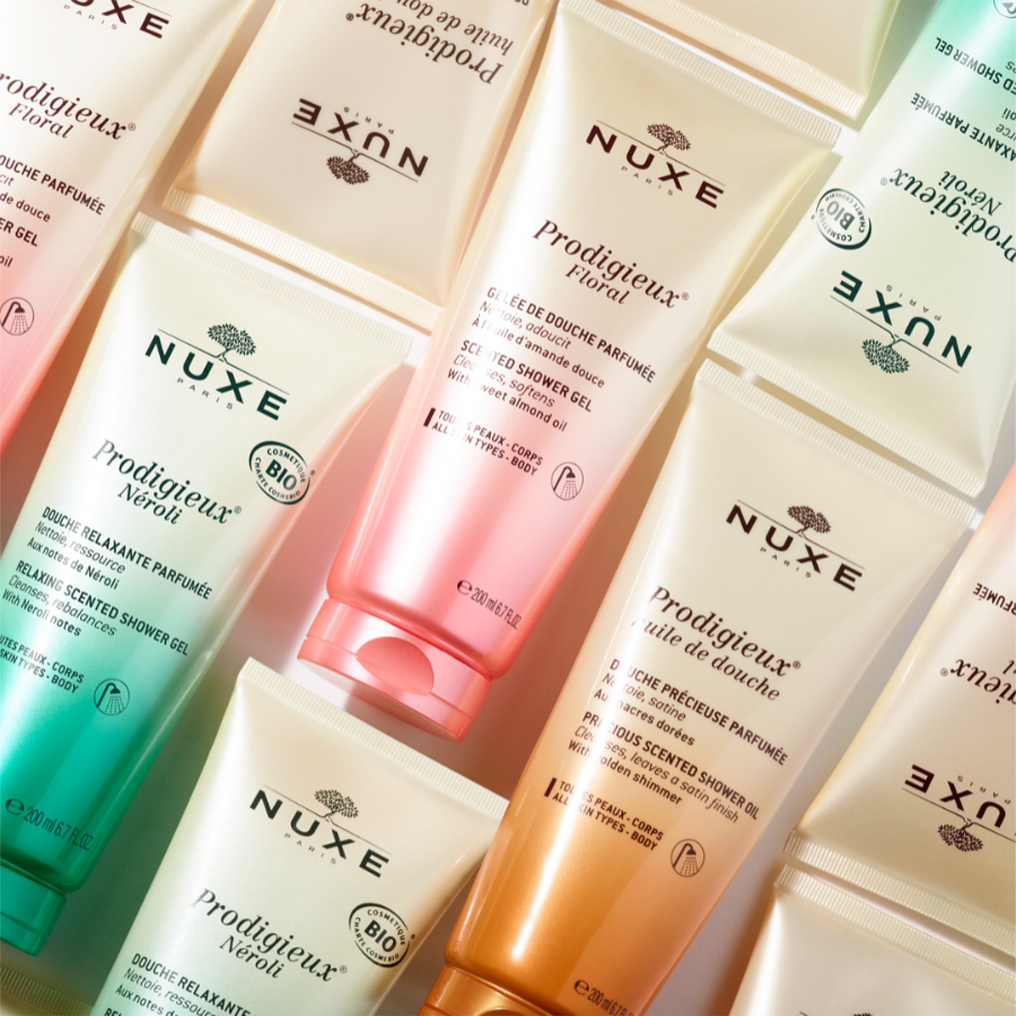 Nuxe Prodigieux Duş Yağı 200 ml - Ciltte ferahlık bırakan, nemlendirici etkisiyle vücutta yumuşaklık sağlayan duş yağı