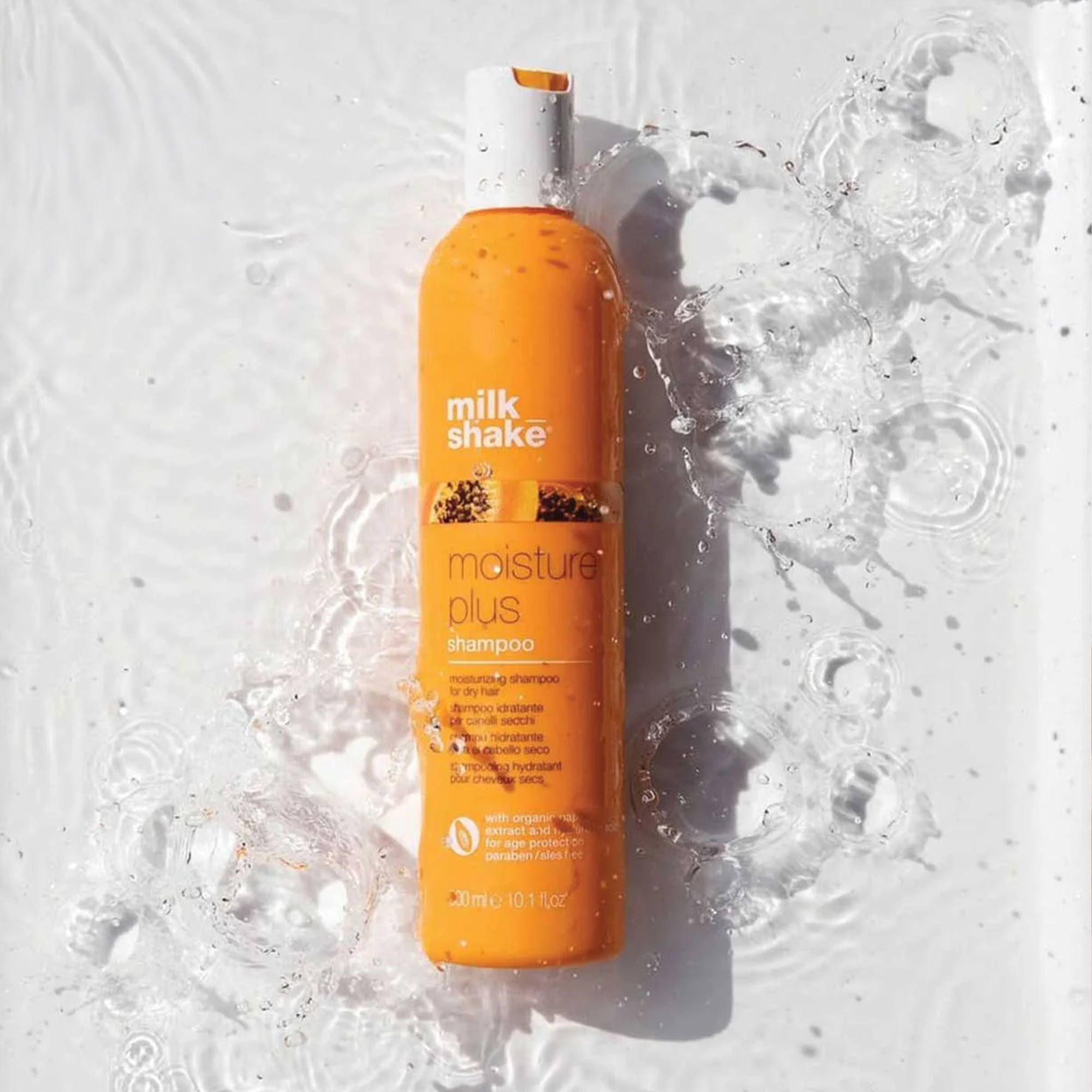milk_shake Moisture & More Kuru Saçlar İçin Nemlendirici Şampuan 300 ml - Saçın doğal nem dengesini koruyarak parlaklık kazandırır.