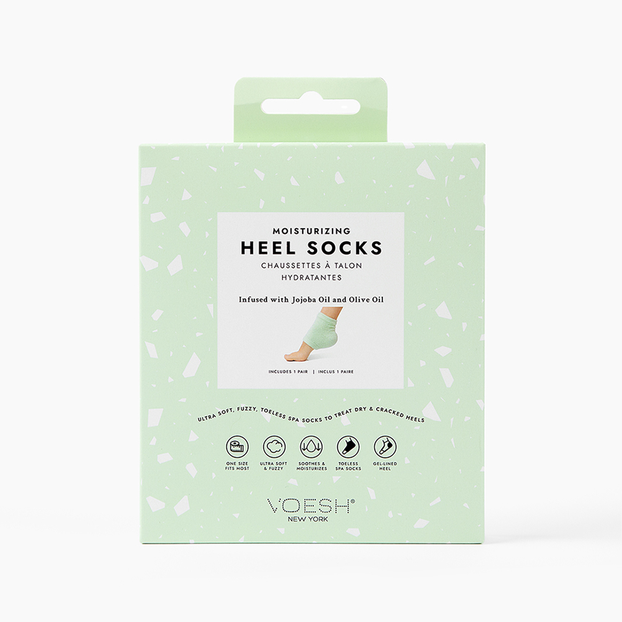 Voesh New York Solemate Topuk Onarıcı İkili Set - Cildinizi nemlendirir ve cildinize pürüzsüz bir dokunuş bırakır.