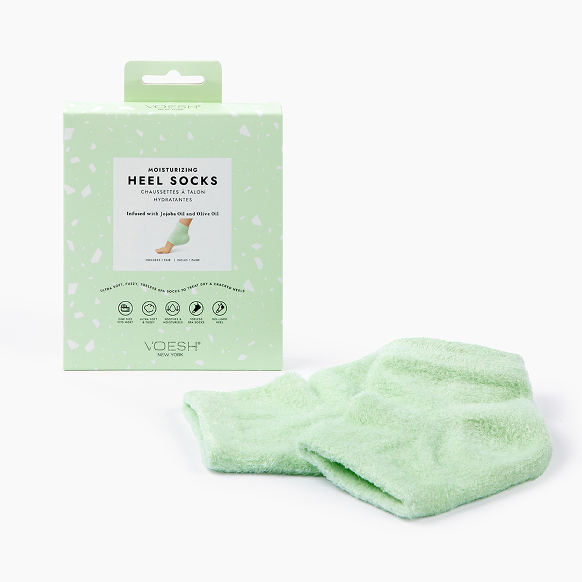 Voesh New York Solemate Topuk Onarıcı İkili Set - Ayak bakımı için ideal ikili set, topukları onarır ve rahatlatır.