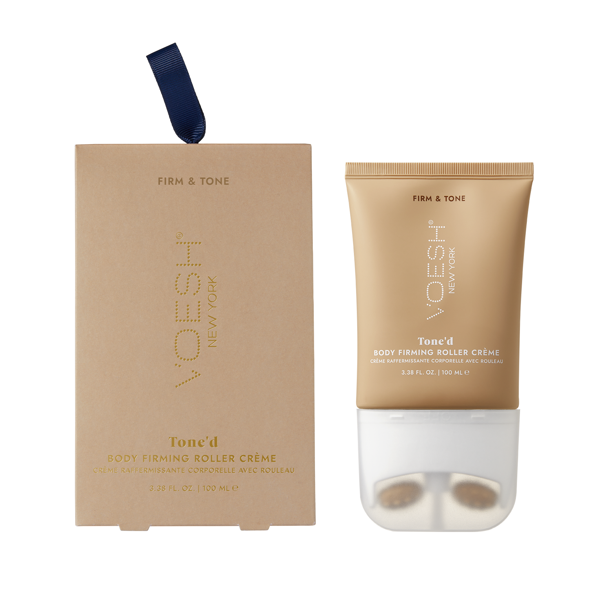 Voesh New York Tone'D Body Firming Roller Krem 100 ml - Vücut hatlarını şekillendiren ve sıkılaştıran etkiyle cildinizi güçlendirir.