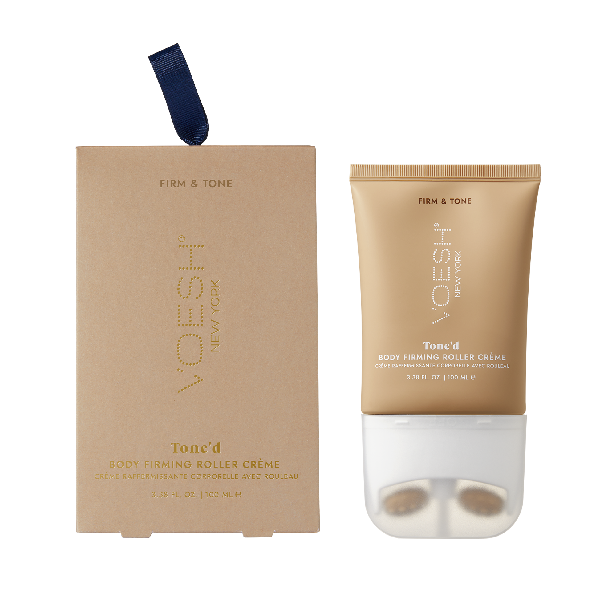 Voesh New York Tone'D Body Firming Roller Krem 100 ml - Vücut hatlarını şekillendiren ve sıkılaştıran etkiyle cildinizi güçlendirir.