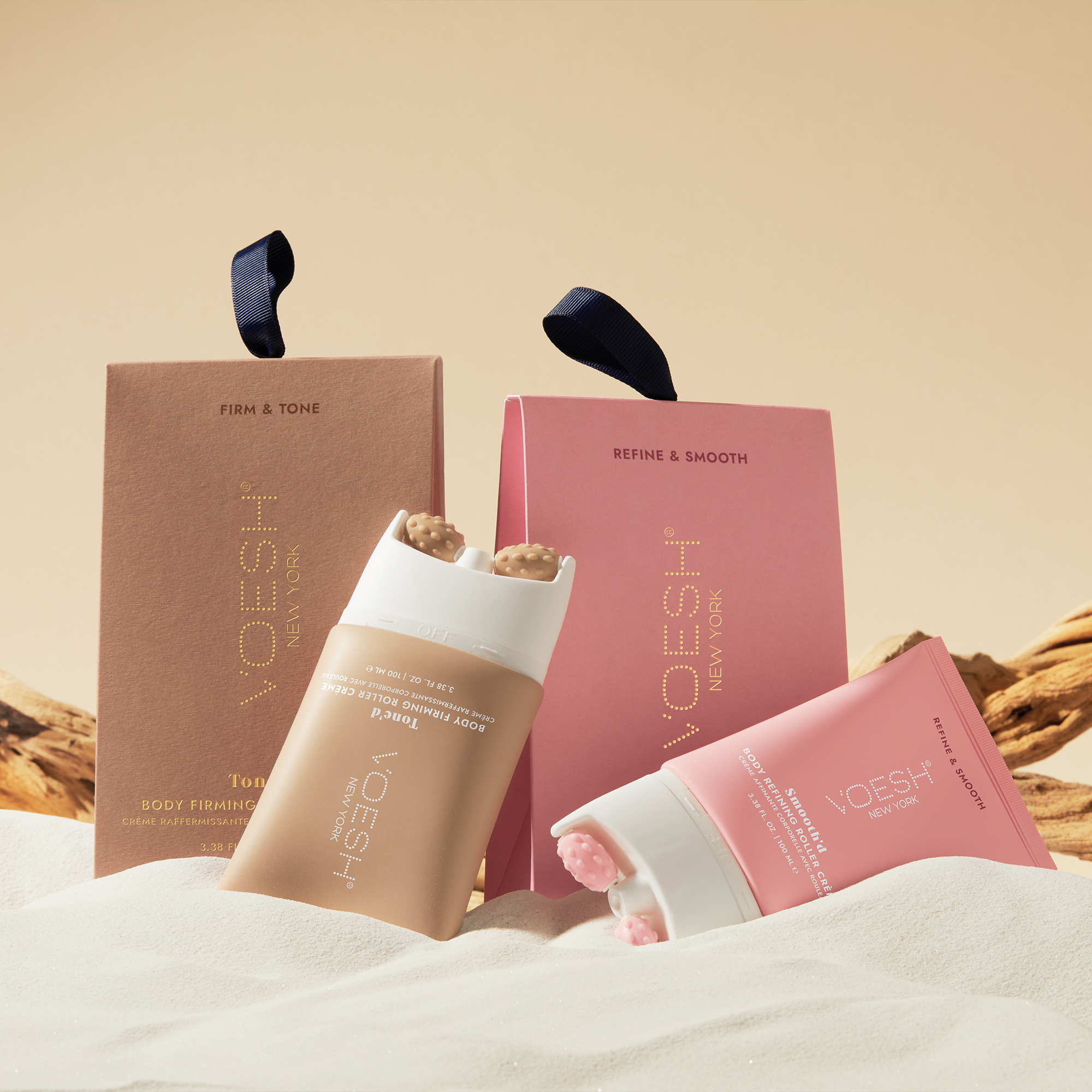 Voesh New York Tone'D Body Firming Roller Krem 100 ml - Düzenli kullanımda cildin görünümünü iyileştirir ve tonusunu artırır.