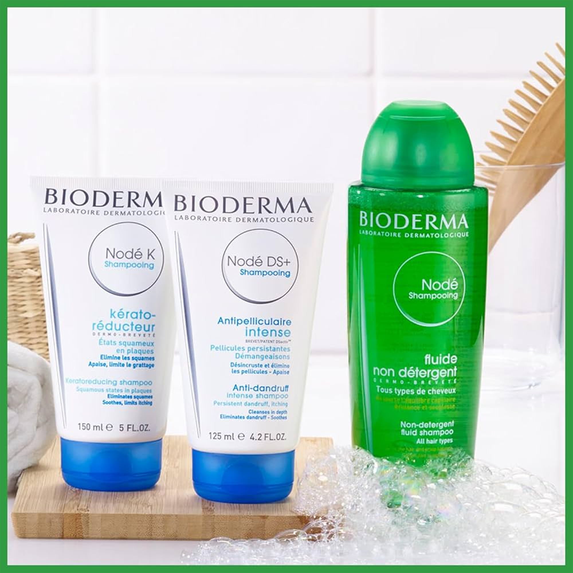 Bioderma Node DS+ Kepek Karşıtı Şampuan 125 ml – Kepek oluşumunu engelleyerek saç derisini yatıştıran, nazik temizleyici kepek karşıtı şampuan.