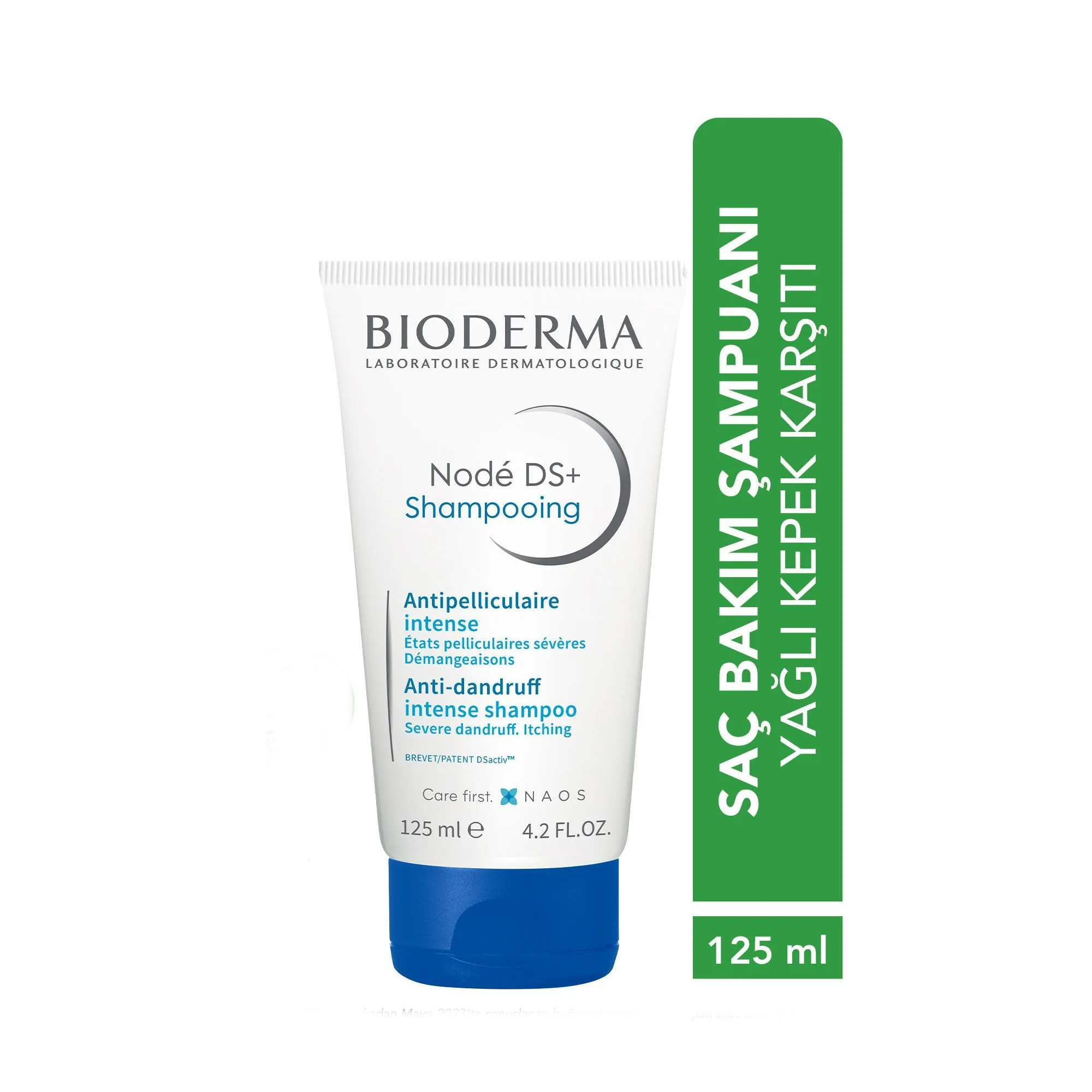 Bioderma Node DS+ Kepek Karşıtı Şampuan 125 ml – Saç derisindeki kaşıntıyı ve kepeği azaltmaya yardımcı, hassas ciltler için formüle edilmiş kepek karşıtı şampuan.
