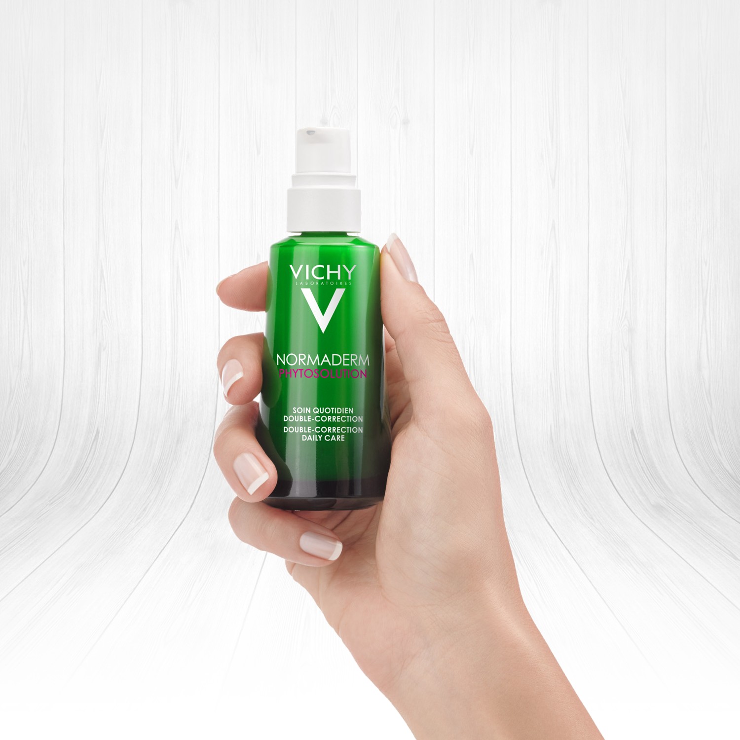 Vichy Normaderm Phytosolution Yağlı ve Karma Ciltler için Günlük Nemlendirici Yüz Kremi 50 ml - Ciltteki fazla yağı dengeleyerek, nemlendirici etkisiyle cilt görünümünü iyileştiren günlük krem