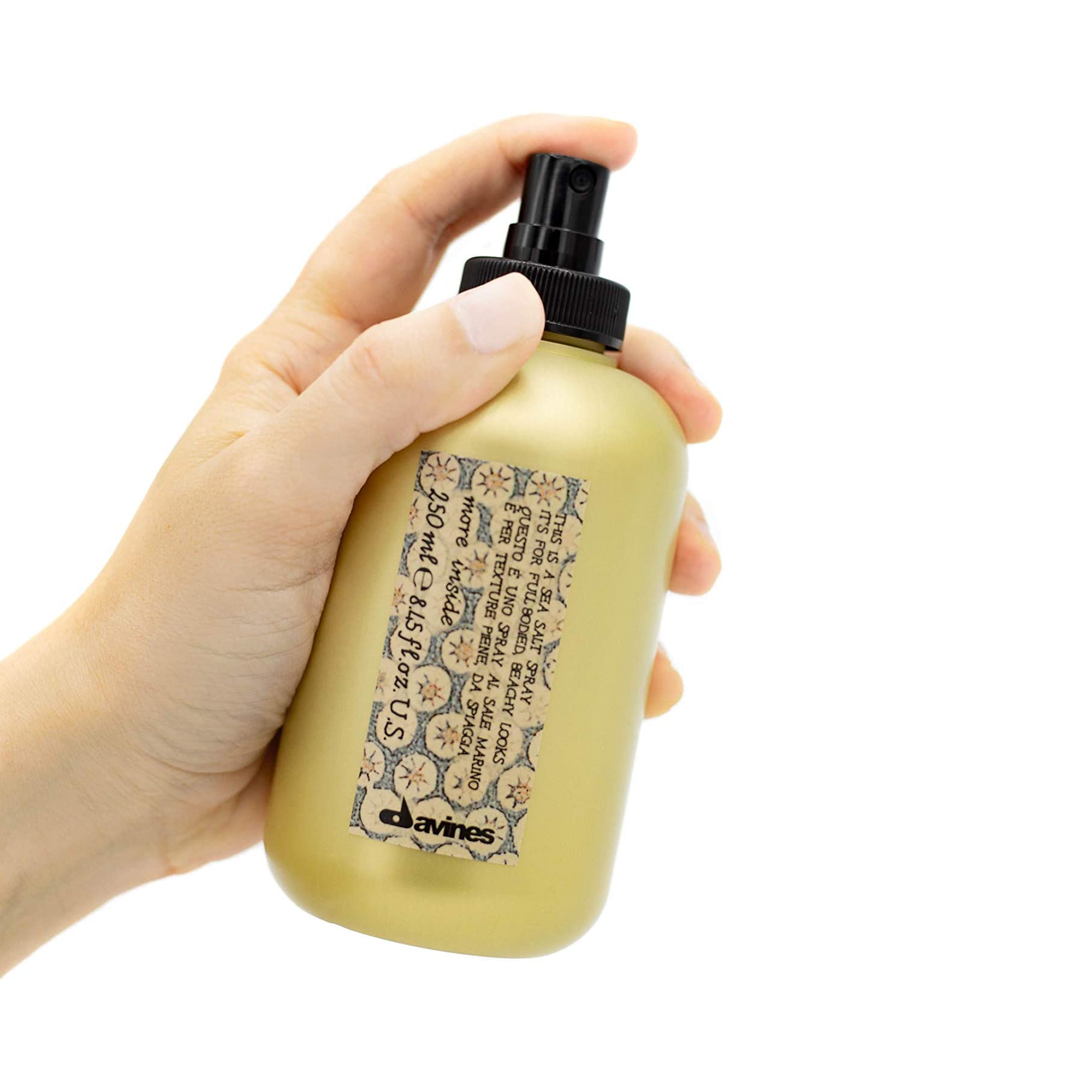 Davines Sea Salt Deniz Tuzu Spreyi 250 ml – Günlük saç stilinize hareket ve doku katan, kolay uygulanabilir deniz tuzu formülü.
