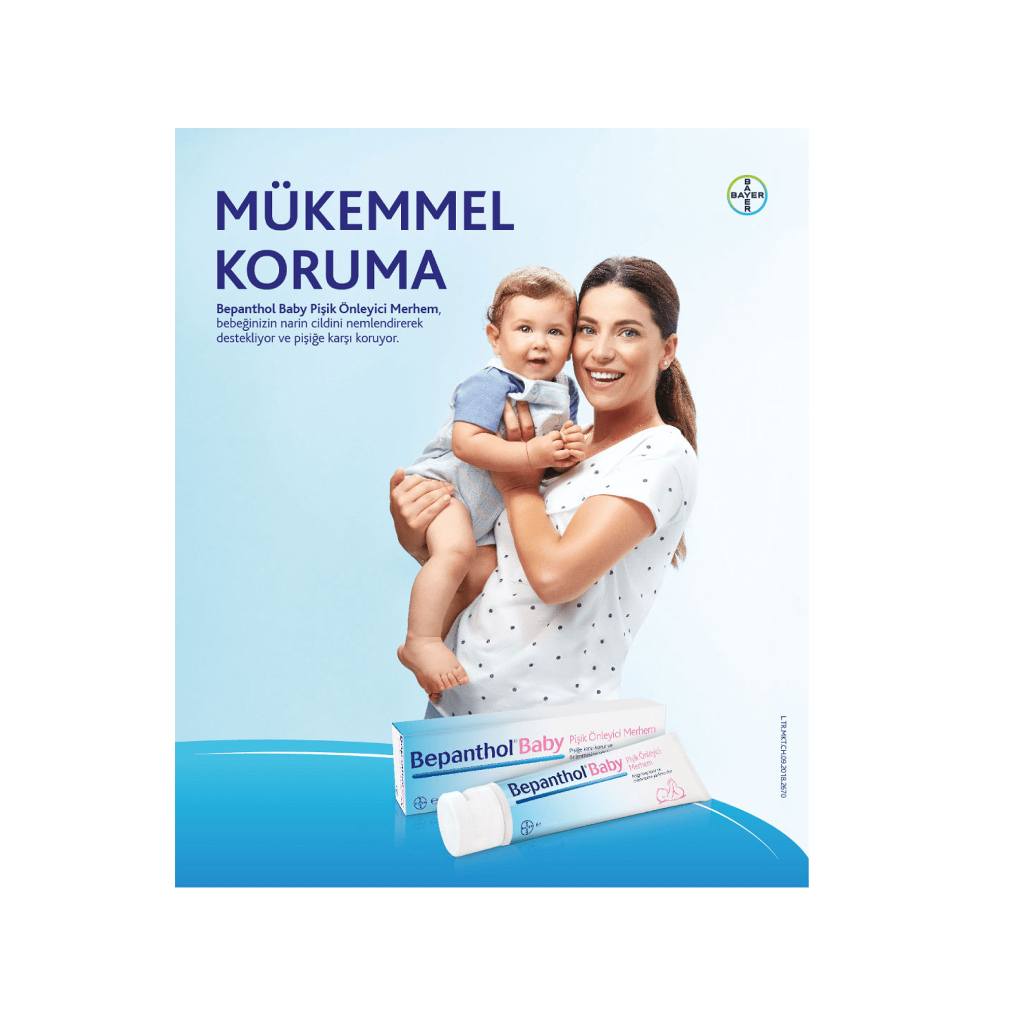 Bepanthol Baby Pişik Önleyici Merhem 50 g - Bebekler için pişik önleyici koruyucu krem