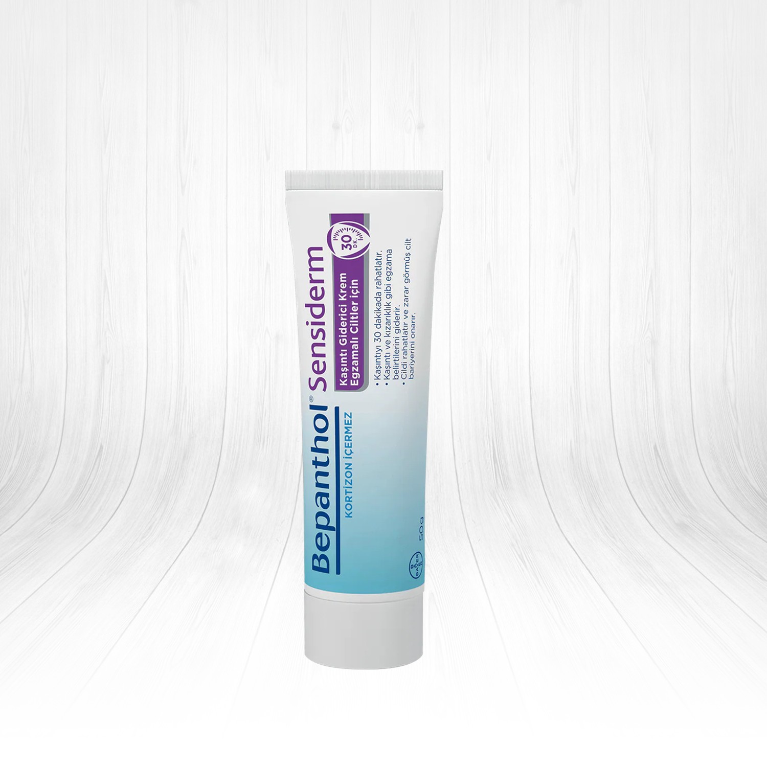 Bepanthol Sensiderm Kaşıntı Giderici Krem 50 g - Kaşıntıyı rahatlatan ve cildi yatıştıran krem