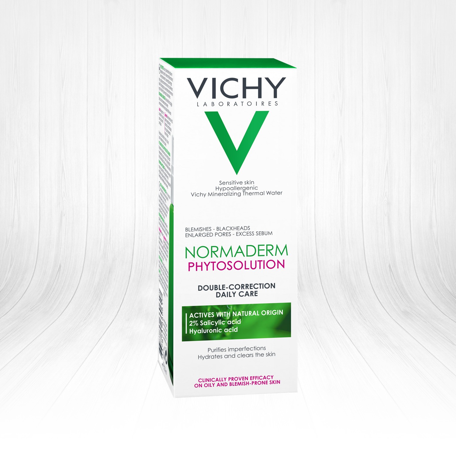 Vichy Normaderm Phytosolution Yağlı ve Karma Ciltler için Günlük Nemlendirici Yüz Kremi 50 ml - Yağlı ve karma ciltlere özel, nemlendirici ve dengeleyici bakım kremi