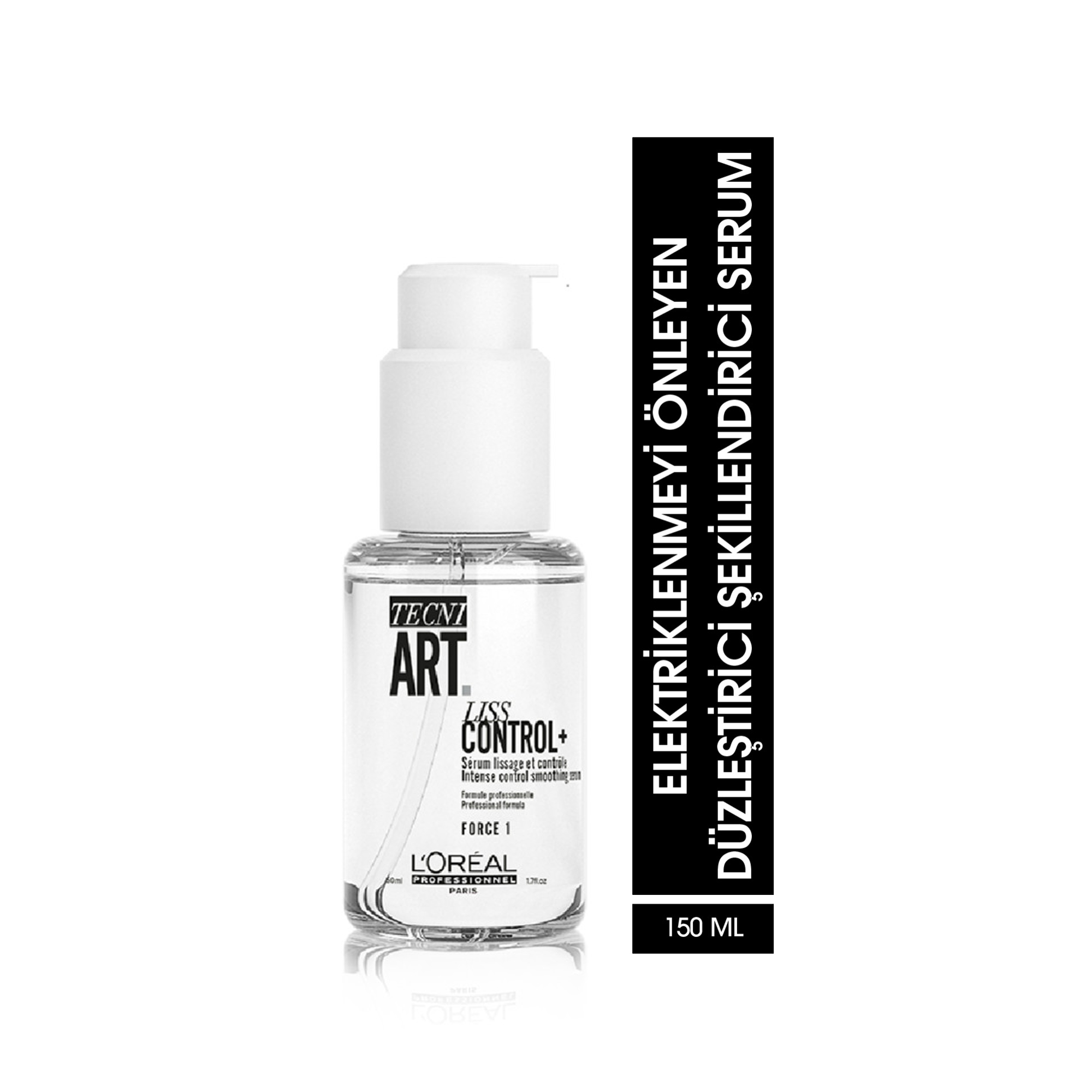 Loreal Professionnel Paris Tecni Art Liss Control Elektriklenme Karşıtı Saç Serumu 50 ml - Elektriklenme ve kabarmayı önleyerek, saçları düzleştiren ve nemlendiren serum
