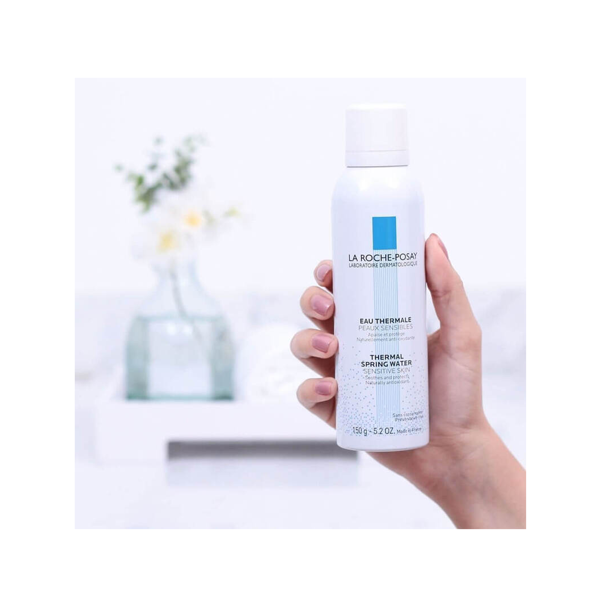 La Roche Posay Termal Su 150 ml – Cildi ferahlatıp yatıştıran, doğal minerallerle zenginleştirilmiş, 150 ml'lik La Roche Posay termal su.