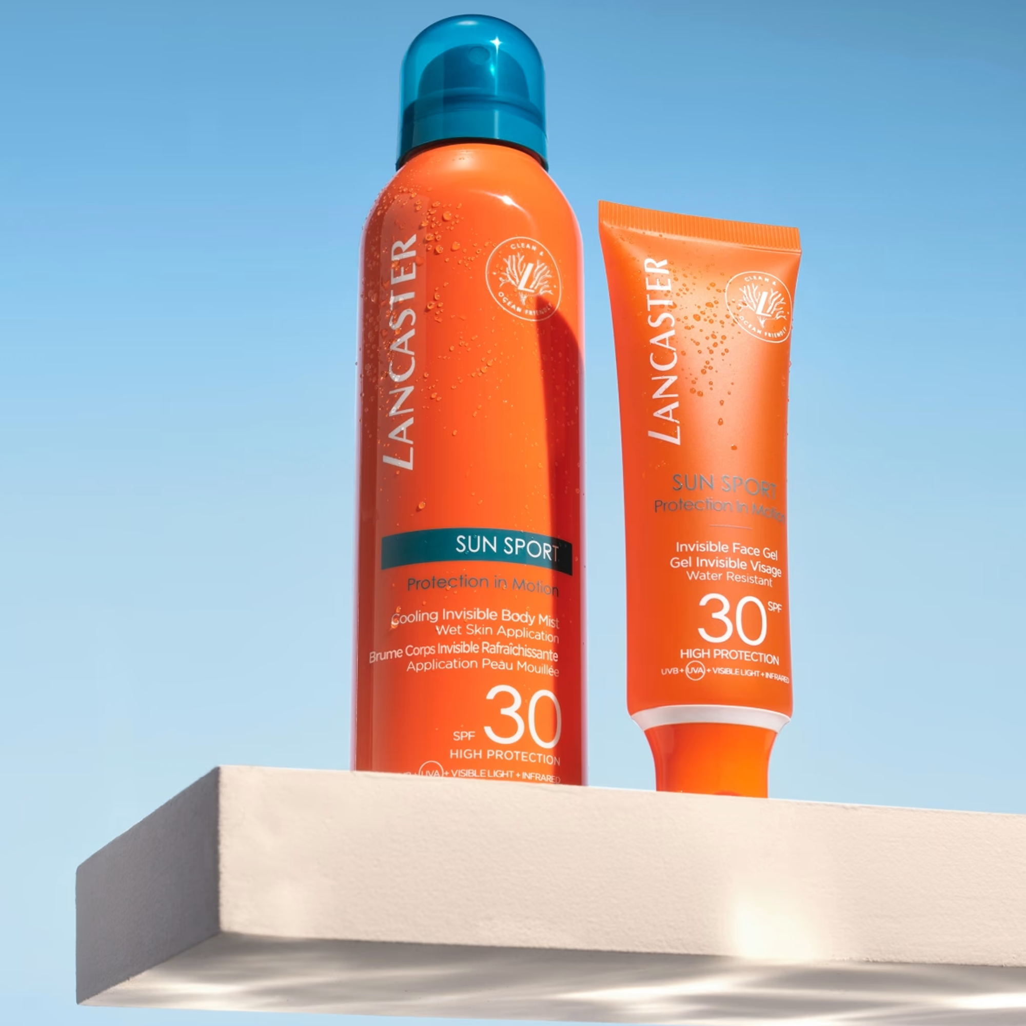 Lancaster Sun Sport Mist SPF30 200 ml – Cildi güneşin zararlı etkilerinden koruyarak, 200 ml'lik hafif sprey formunda güneş koruyucu, SPF30.