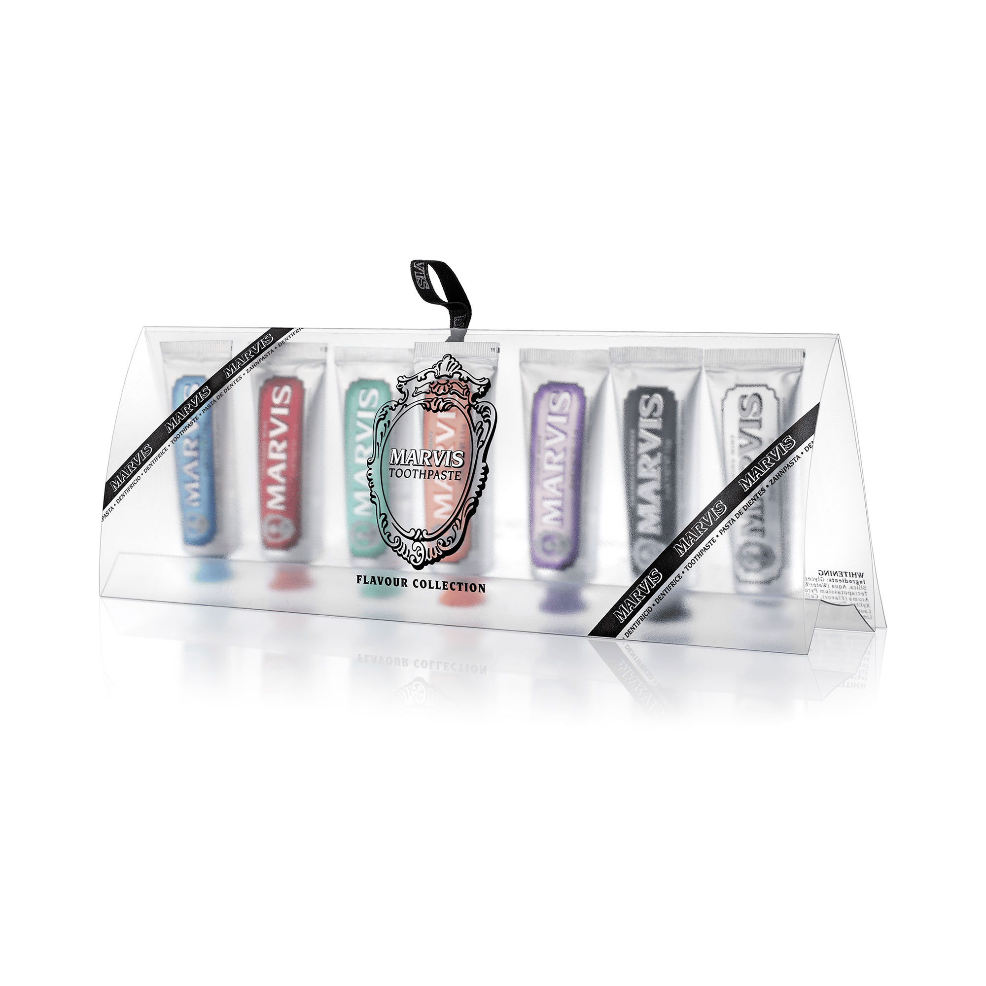 Marvis 7 Flavour Pack 7x25 ml - Marvis’in 7 Eşsiz Aromasını İçeren Deneme Boy Diş Macunu Seti