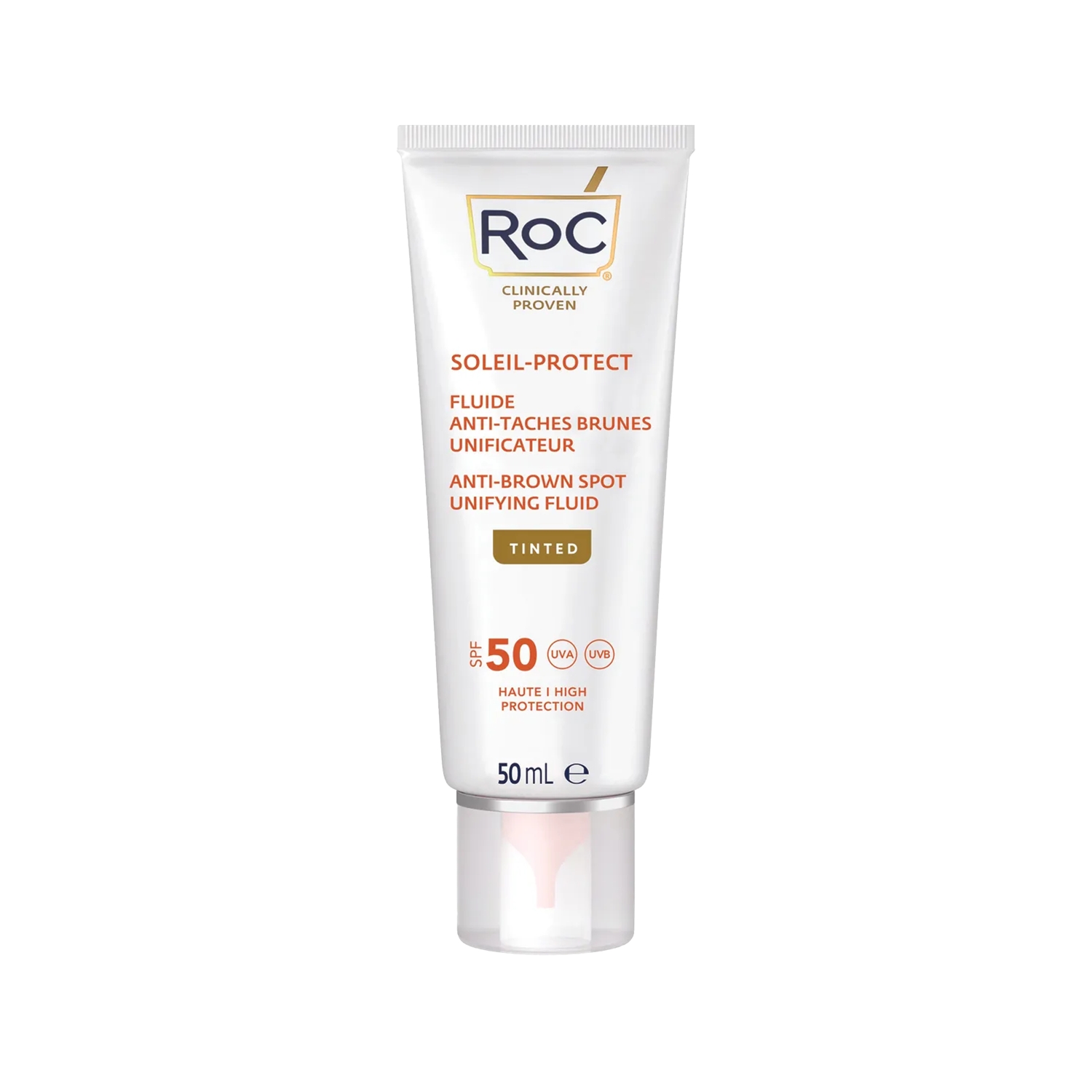 RoC Leke Karşıtı ve Ton Eşitleyici Yüz Güneş Kremi Spf50+ 50 ml