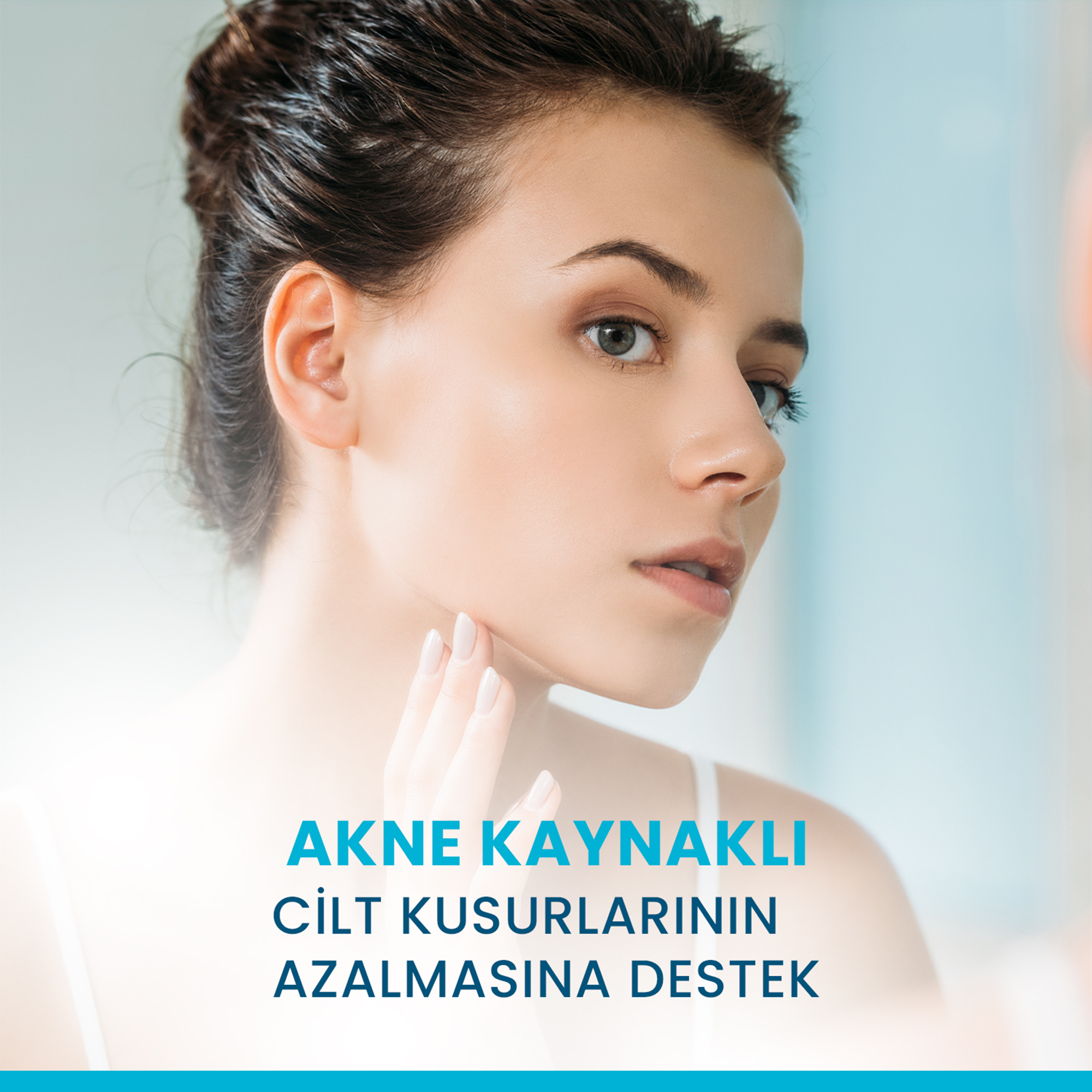 Ducray Keracnyl Gel Yağlı ve Akneye Eğilimli Ciltler İçin Temizleme Jeli 400 ml - Yağlı Ciltler İçin Cildi Temizler ve Ferahlatır