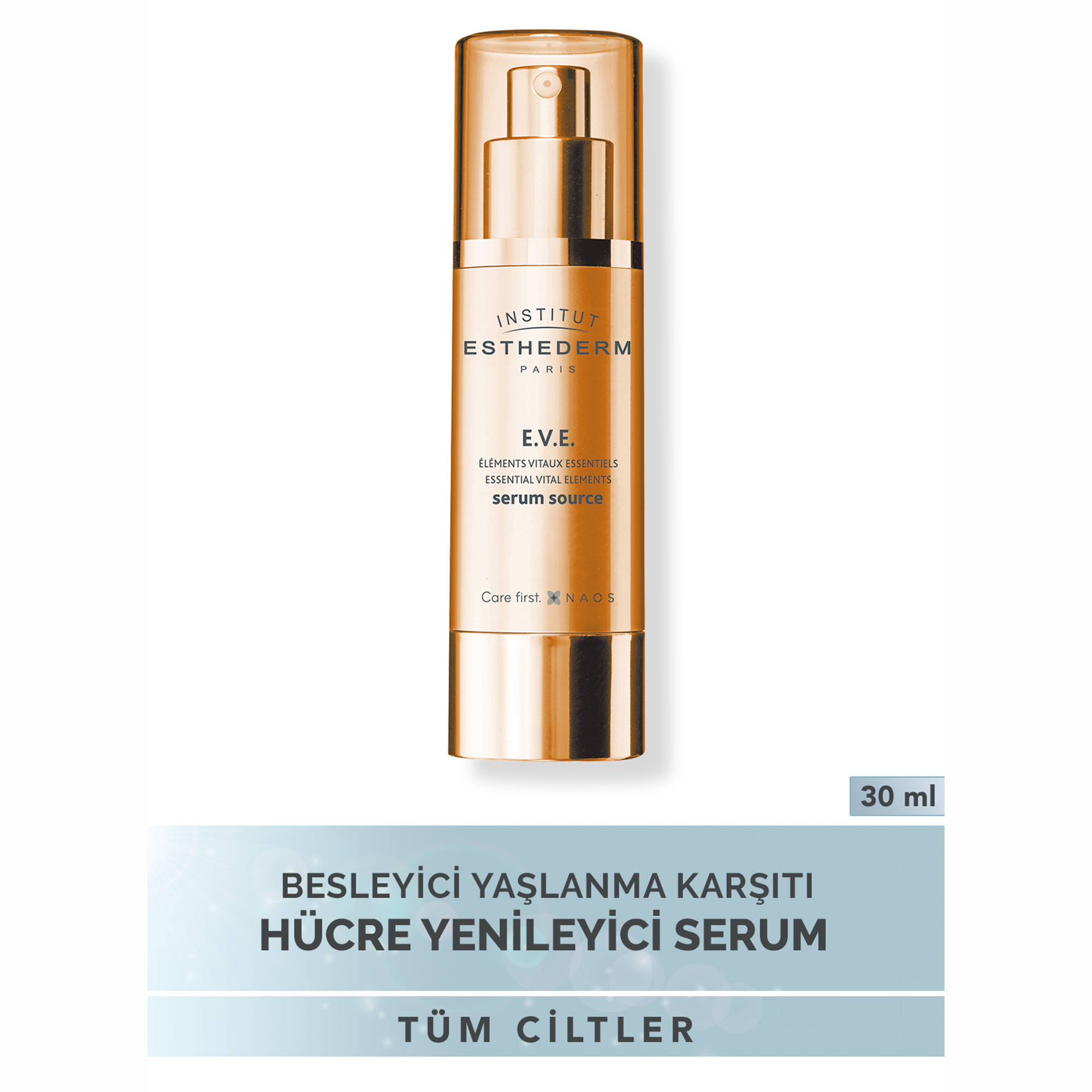 Esthederm E.V.E Serum Source 30 ml - Cilt Yapısını Destekleyen Hücresel Yenileyici Konsantre Serum
