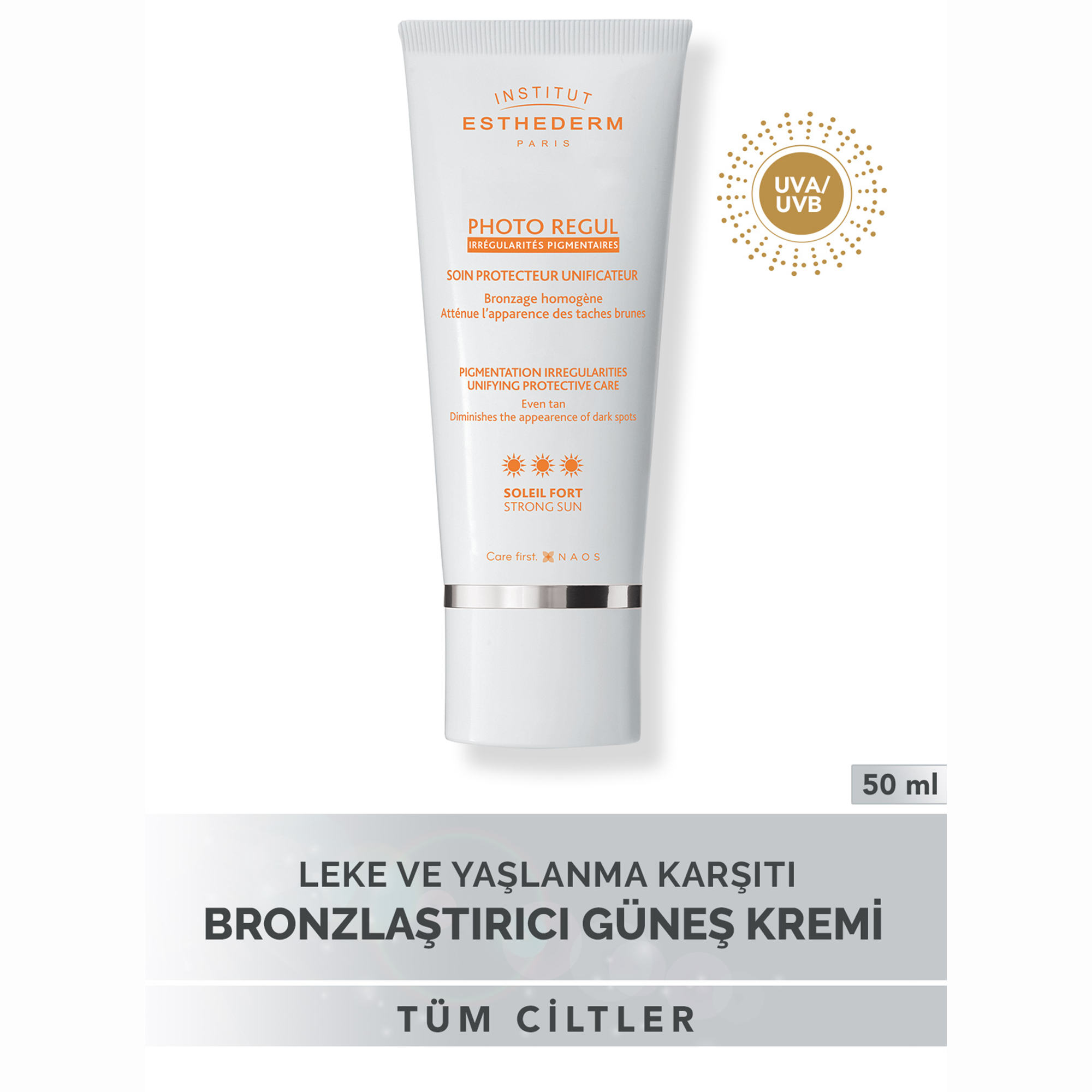 Esthederm Photo Regular 50 ml - Güneşe Toleransı Artıran ve Cildin Doğal Savunmasını Güçlendiren Güneş Kremi