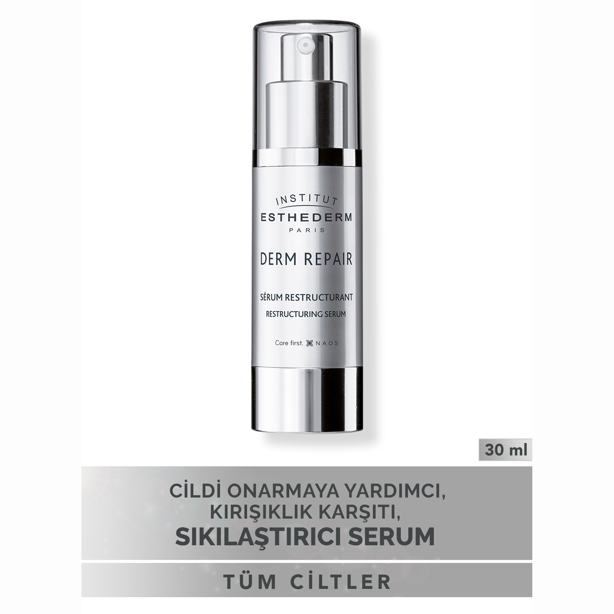 Esthederm Lift & Repair Absolute Tightening Serum 30 ml - Anında Gerginlik Sağlayan, Sıkılaştırıcı ve Yenileyici Etkili Serum