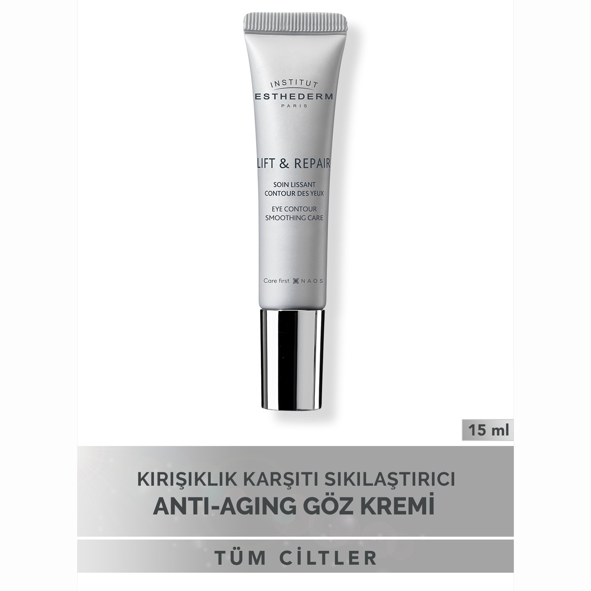 Esthederm Lift & Repair Eye Countour Smoothing Care 15 ml - Göz Çevresindeki İnce Çizgileri Hedef Alan Pürüzsüzleştirici Göz Bakımı