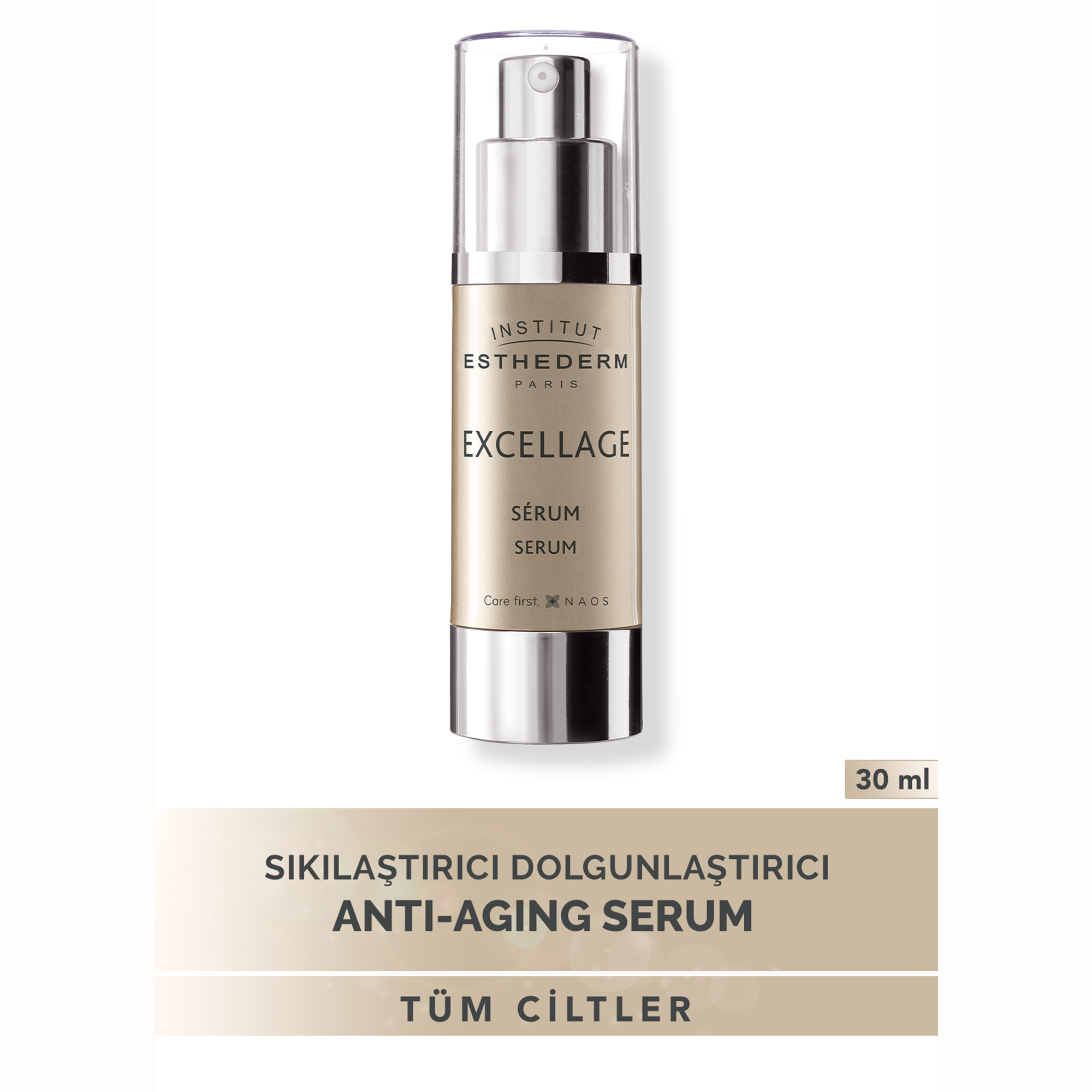 Esthederm Excellage Serum 30 ml - Cilt yenilenmesini hızlandıran, yaşlanma belirtilerini azaltan yoğun etkili serum