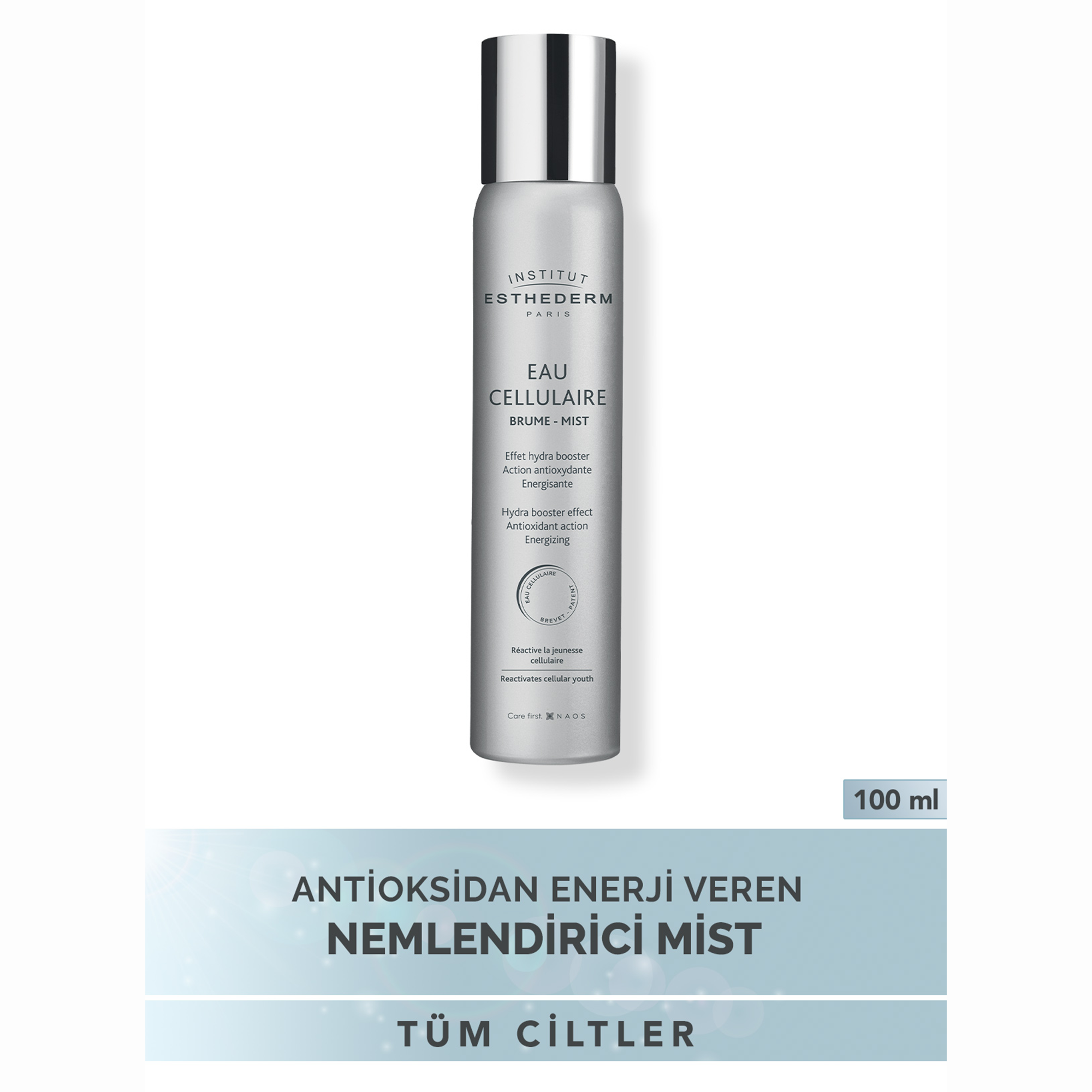 Esthederm Cellular Water Mist Cildin Nemini Artırıcı Antioksidan Etkili Mist 100 ml - Cildin nem dengesini koruyup, antioksidan etkisiyle cildi canlandıran ferahlatıcı mist