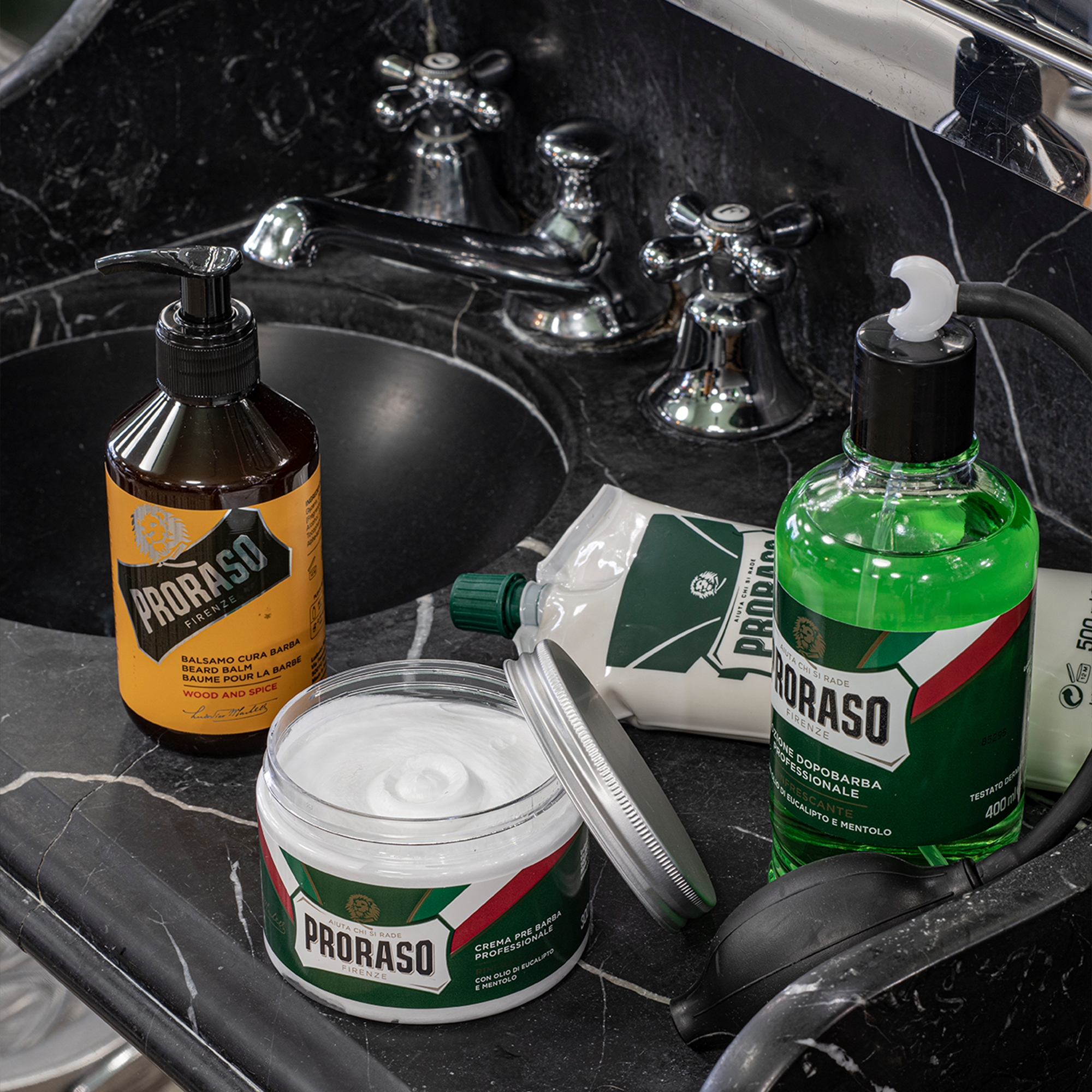 Proraso Okaliptüs ve Mentollü Tıraş Öncesi Kremi 300 ml | Sachane