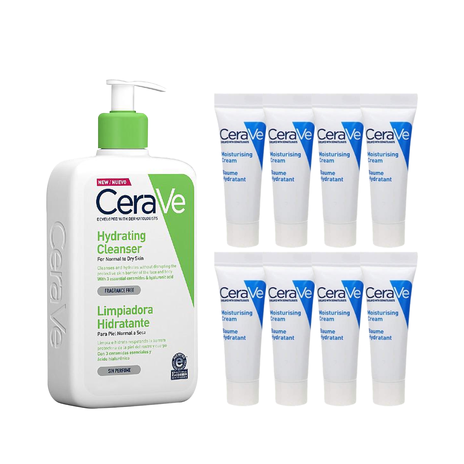 CeraVe Kuru Ciltler İçin Cilt Bakım Seti