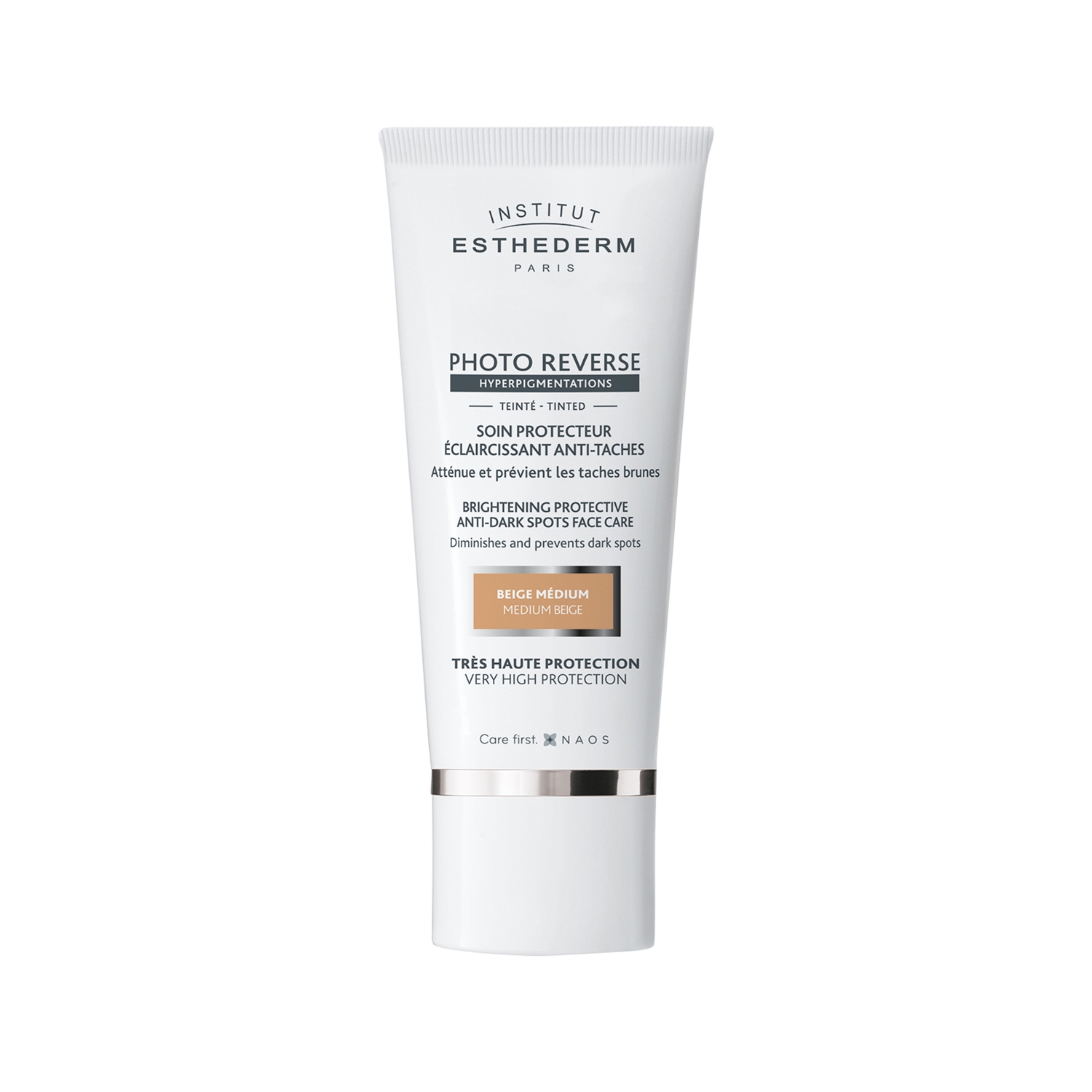 Esthederm Photo Reverse Tinted Medium Beige Yüksek Koruyuculu Renkli Güneş Kremi 50 ml