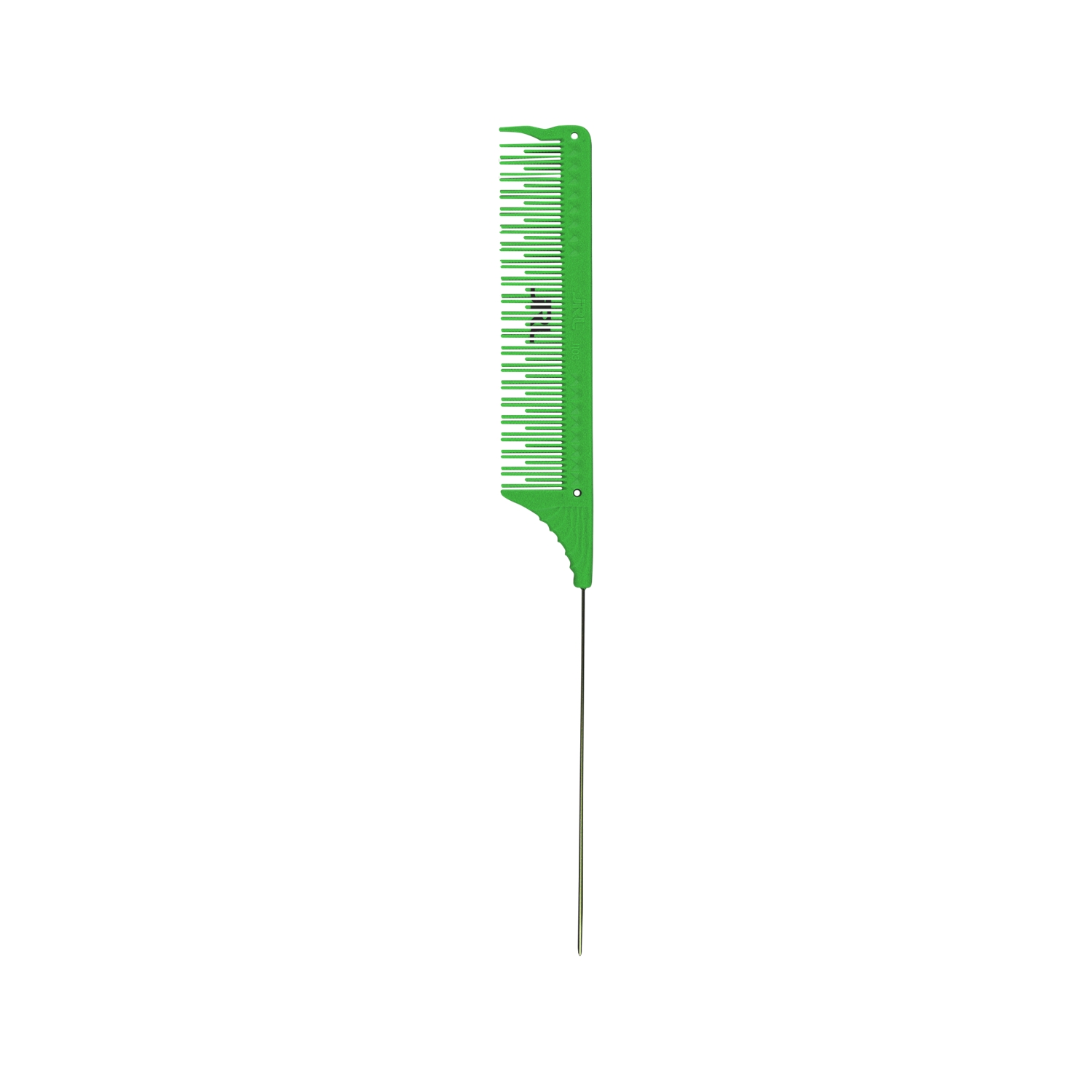 JRL PROFESSIONAL Teasing Comb İnce Uçlu Hacim Veren Krepe Tarağı J103 Yeşil