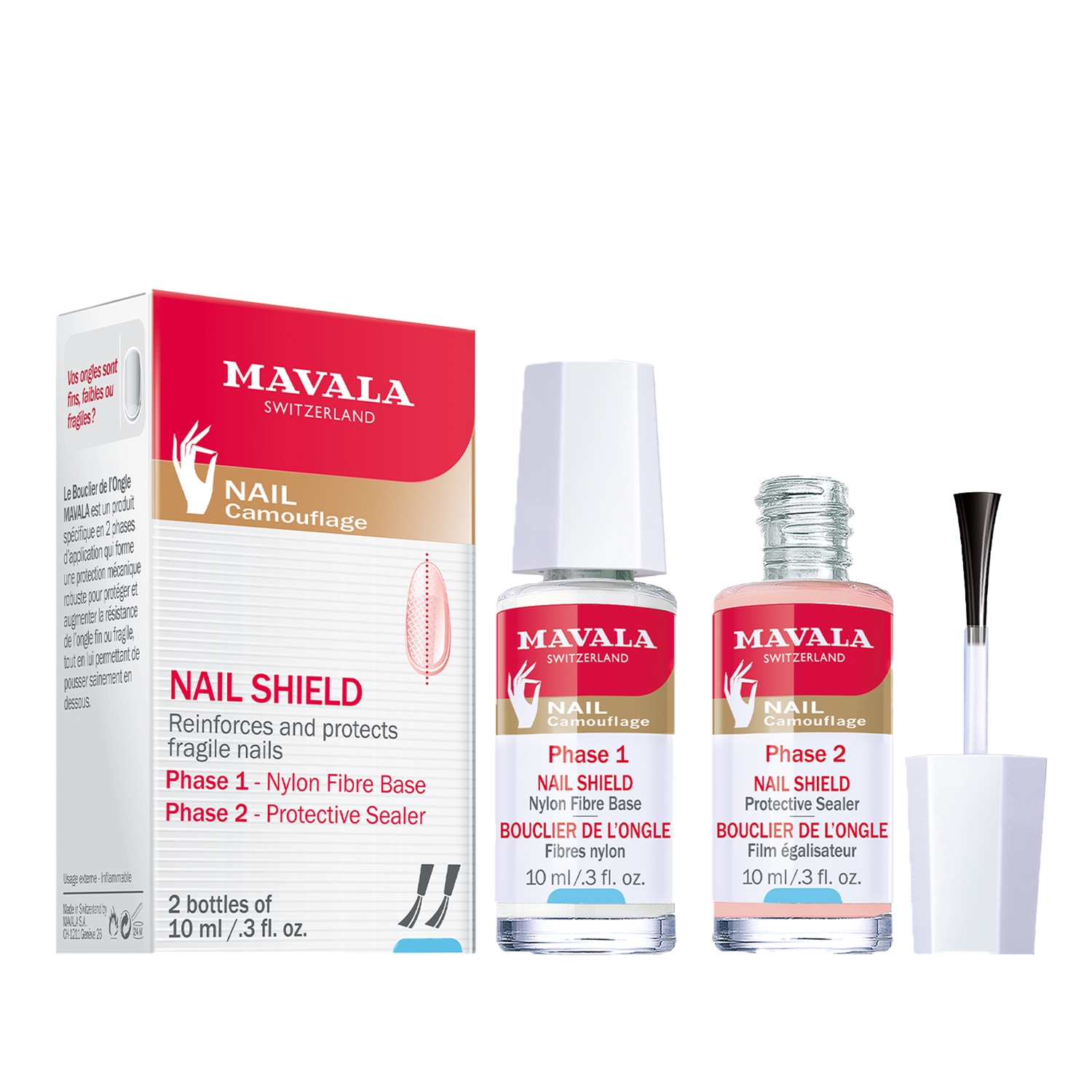 Mavala Nail Shield Tırnak Kalkanı 2x10 ml