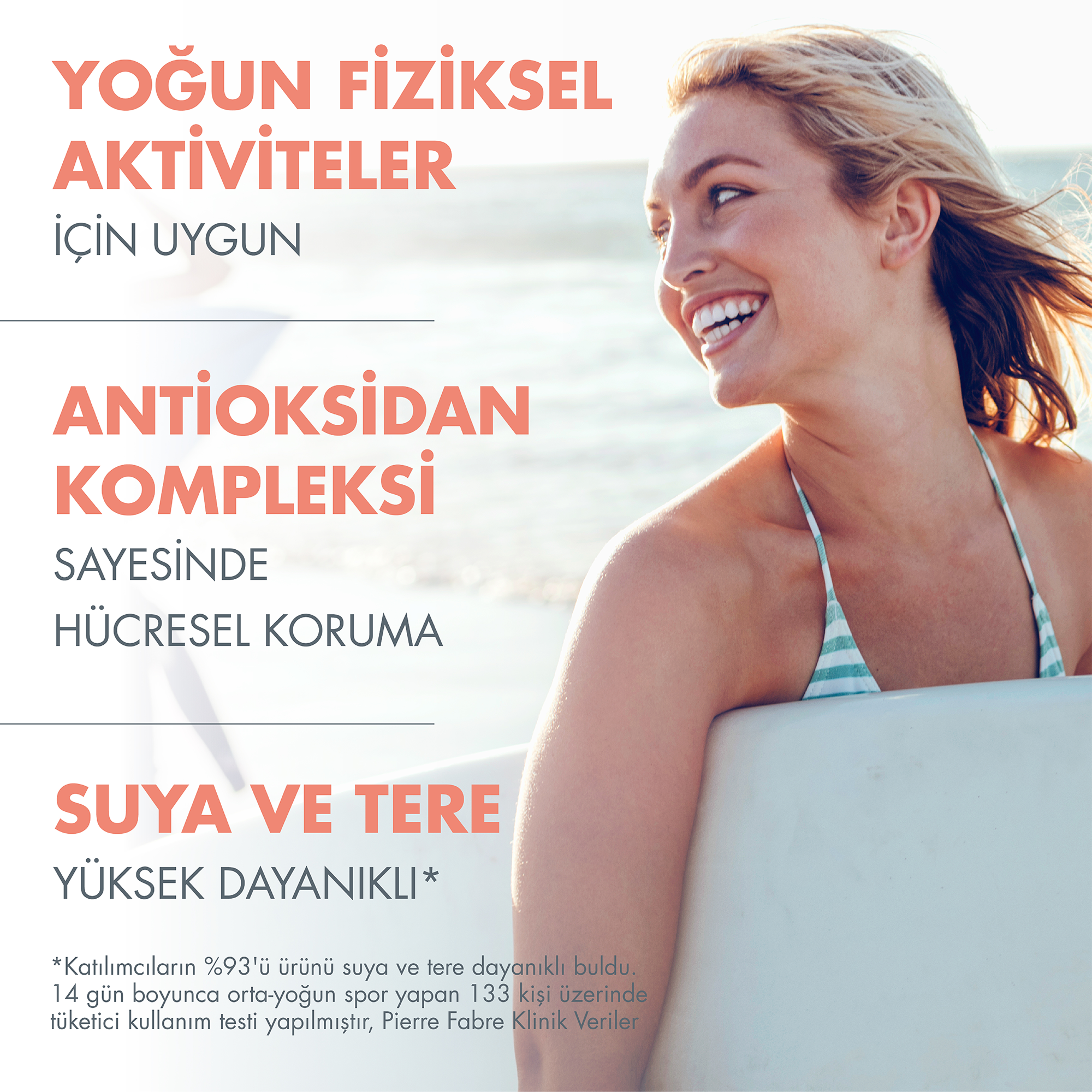 Avene Fluide Spor Yapanlar İçin SPF 50+ Güneş Koruyucu 100 ml - Yüksek koruma sağlar, spor yaparken bile cildinizi güneşin zararlı etkilerinden korur, suya ve tere dayanıklıdır.