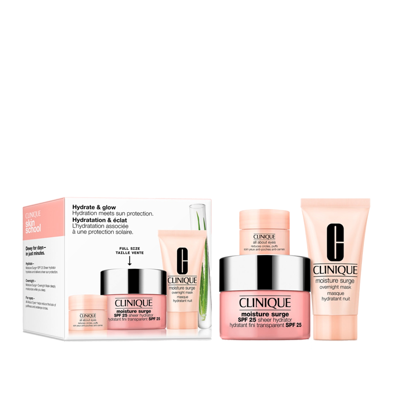 Clinique Hydration & Glow Nemlendirme ve Güneş Koruması Bir Arada Set