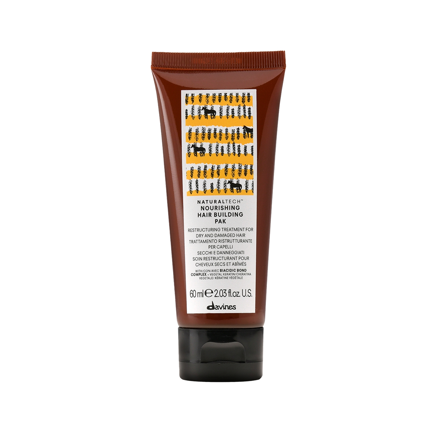 Davines Nourishing Yıpranmış Kuru Saçlar için Onarıcı Saç Maskesi 60 ml